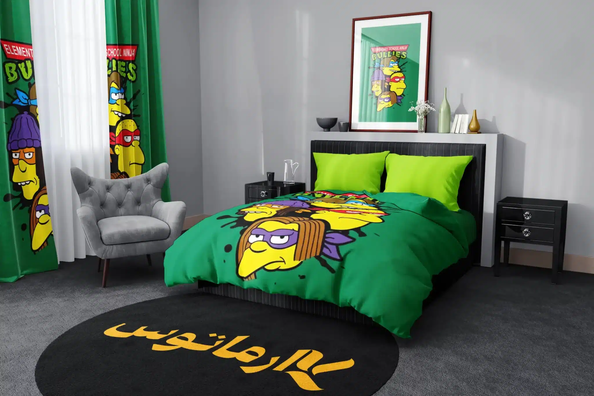 روتختی طرح سیمپسون ها The Simpsons کد 5 5,900,000&Nbsp;تومان &Ndash; کارماتوس روتختی طرح سیمپسون ها The Simpsons یک و دو نفره - کارماتوس