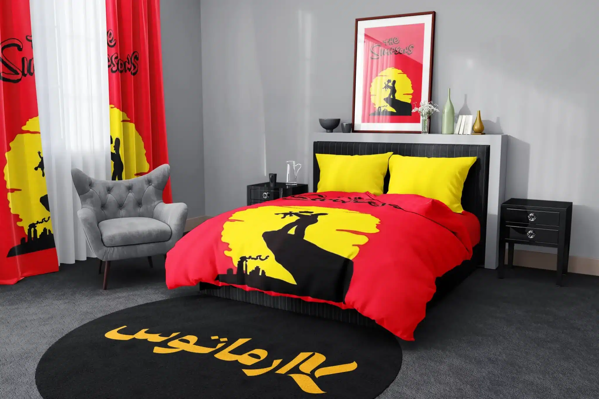 روتختی طرح سیمپسون ها The Simpsons کد 6 5,900,000&Nbsp;تومان &Ndash; کارماتوس روتختی طرح سیمپسون ها The Simpsons یک و دو نفره - کارماتوس