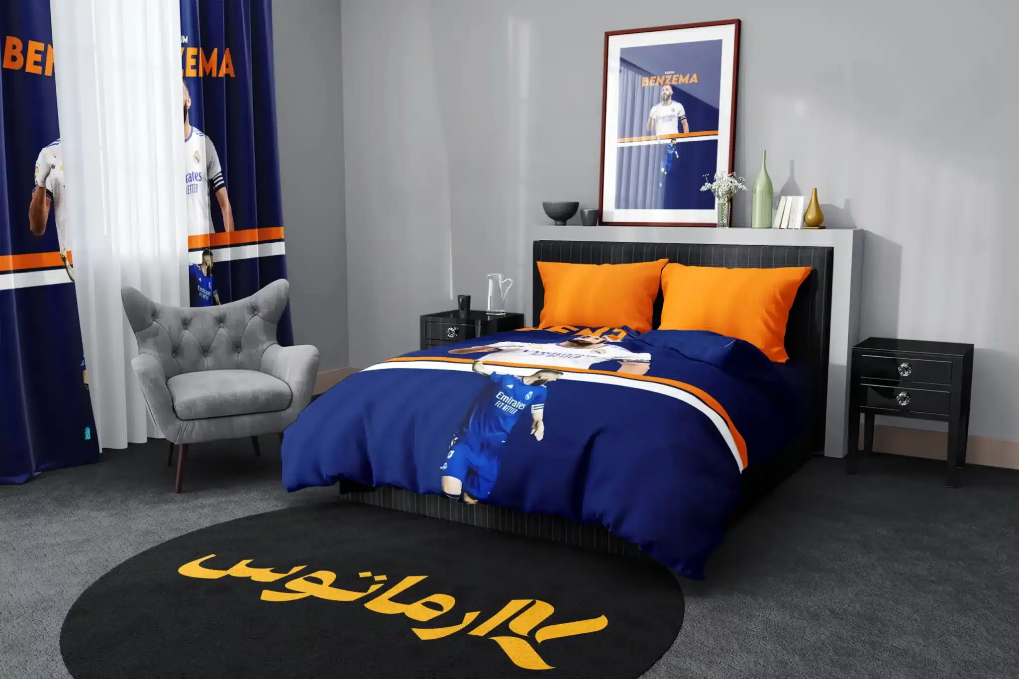 روتختی طرح کریم بنزما Karim Benzema کد 2 5,900,000&Nbsp;تومان &Ndash; کارماتوس روتختی طرح کریم بنزما Karim Benzema یک و دو نفره - کارماتوس