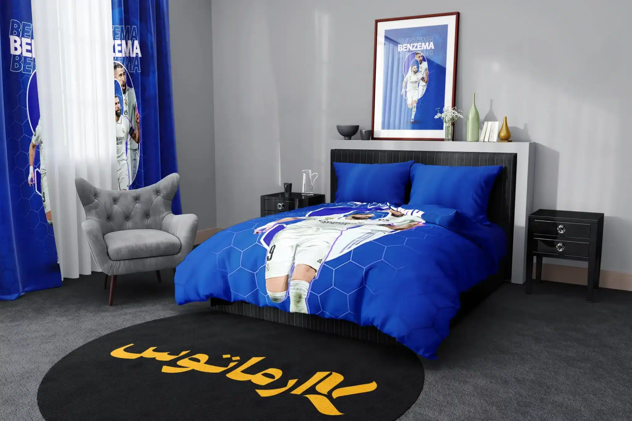 روتختی طرح کریم بنزما Karim Benzema کد 5 5,900,000&Nbsp;تومان &Ndash; کارماتوس روتختی طرح کریم بنزما Karim Benzema یک و دو نفره - کارماتوس