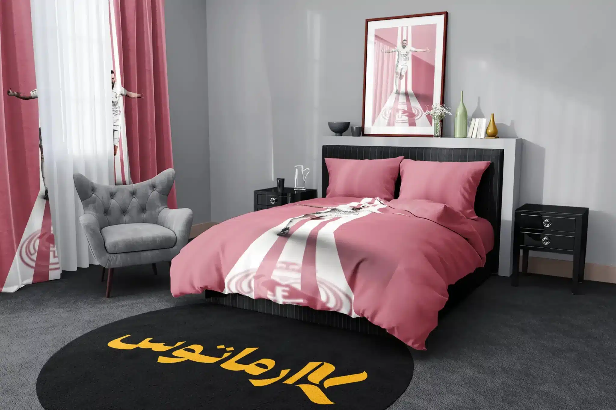 روتختی طرح کریم بنزما Karim Benzema کد 7 5,900,000&Nbsp;تومان &Ndash; کارماتوس روتختی طرح کریم بنزما Karim Benzema یک و دو نفره - کارماتوس