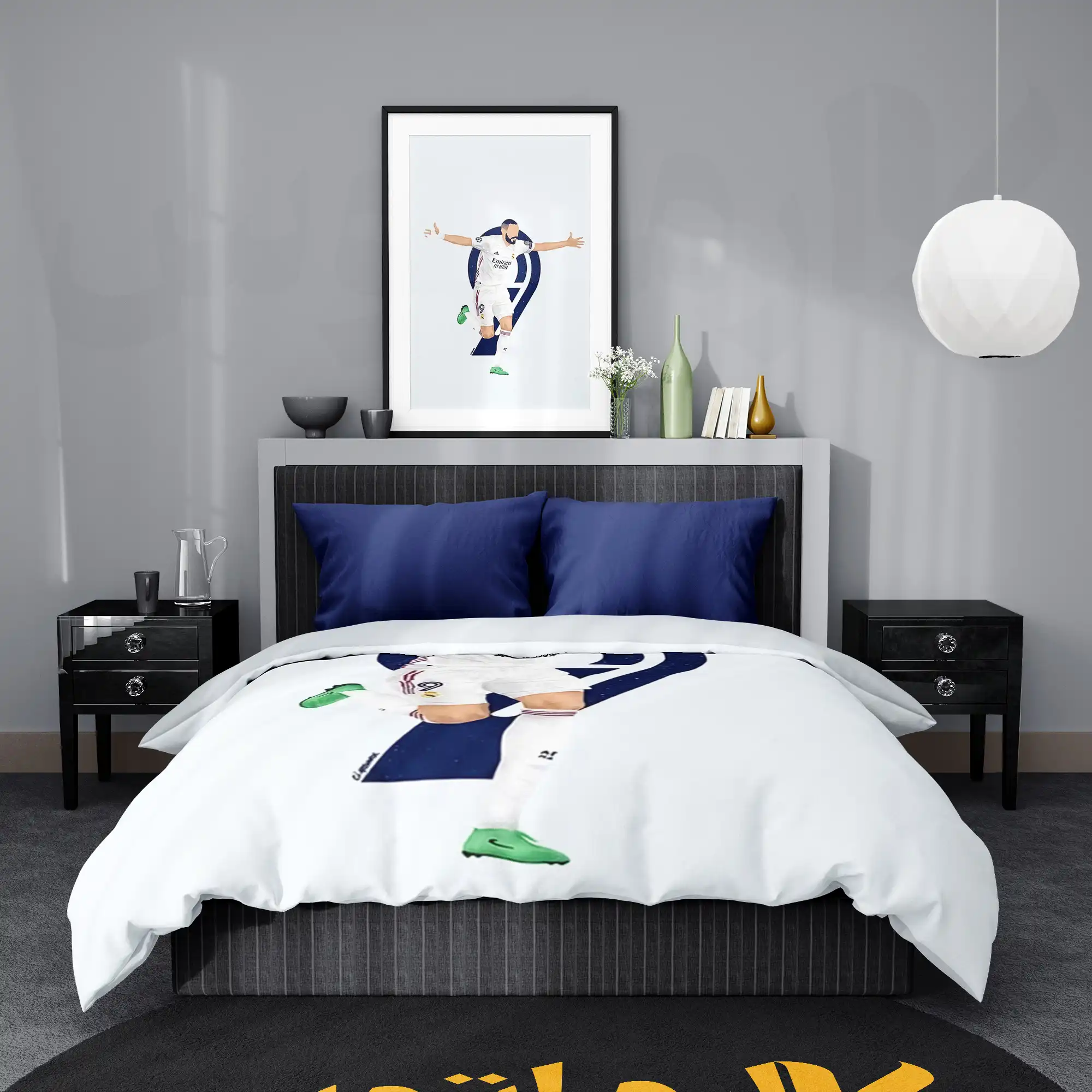 روتختی طرح کریم بنزما Karim Benzema کد 8 5,900,000&Nbsp;تومان &Ndash; کارماتوس روتختی طرح کریم بنزما Karim Benzema یک و دو نفره - کارماتوس