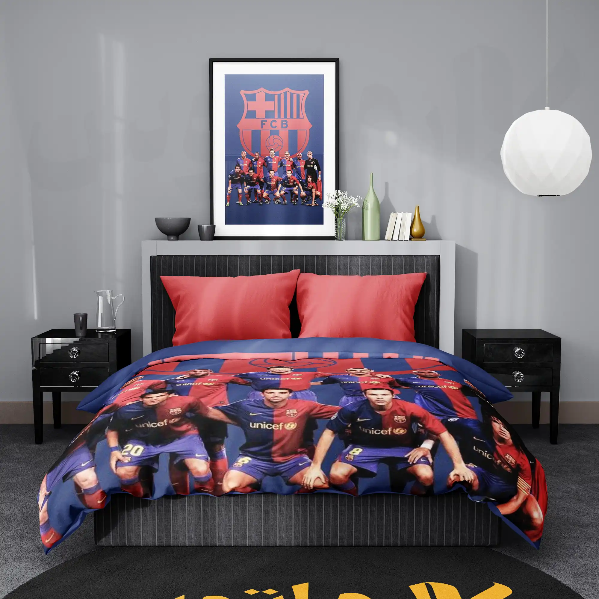 روتختی طرح باشگاه بارسلونا Fc Barcelona کد 6 5,900,000&Nbsp;تومان &Ndash; کارماتوس روتختی طرح باشگاه بارسلونا Barcelona یک و دو نفره - کارماتوس