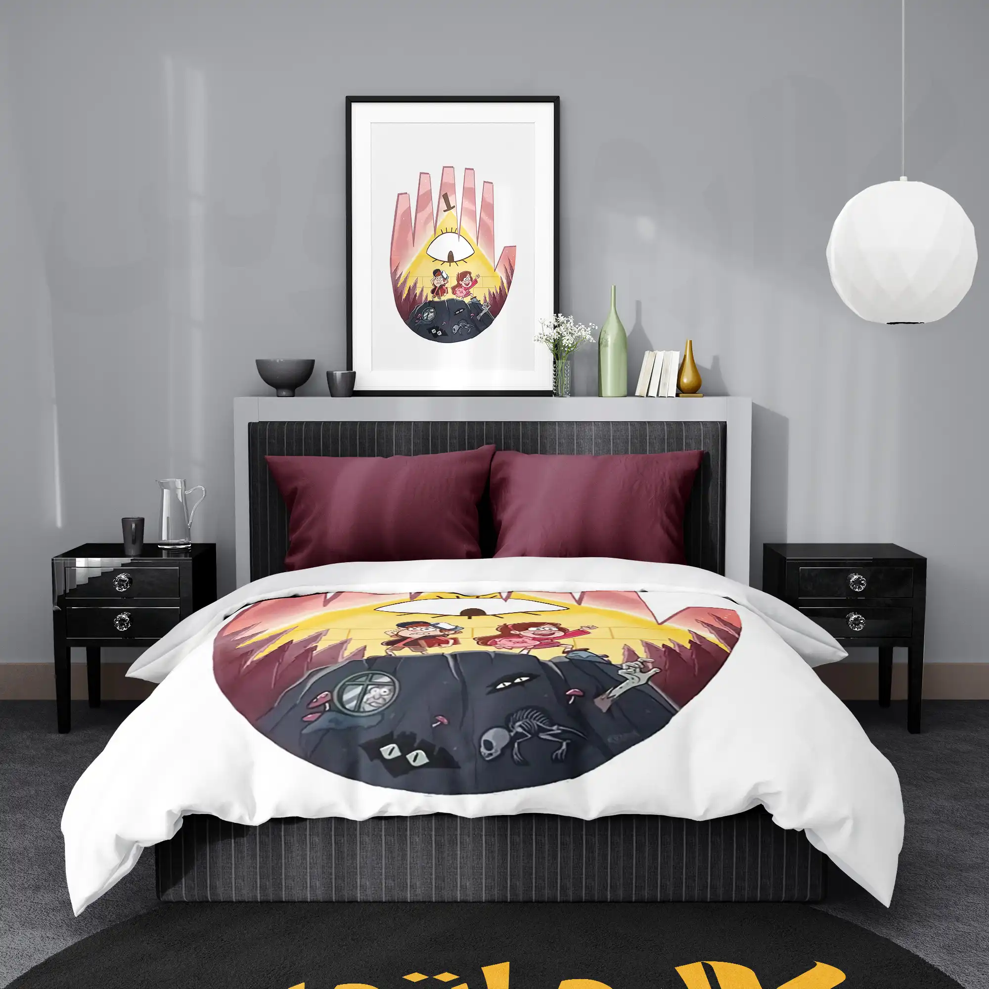 روتختی طرح آبشار جاذبه Gravity Falls کد 8 5,900,000&Nbsp;تومان &Ndash; کارماتوس روتختی طرح آبشار جاذبه Gravity Falls یک و دو نفره - کارماتوس