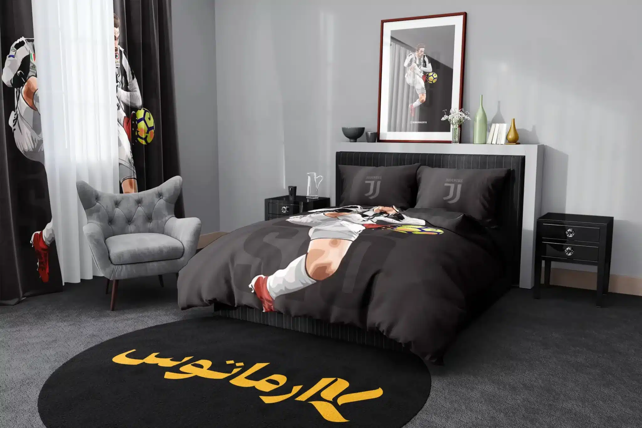 روتختی طرح باشگاه فوتبال یوونتوس Juventus Fc کد 3 5,900,000&Nbsp;تومان &Ndash; کارماتوس روتختی طرح باشگاه فوتبال یوونتوس Juventus Fc یک و دو نفره کارماتوس