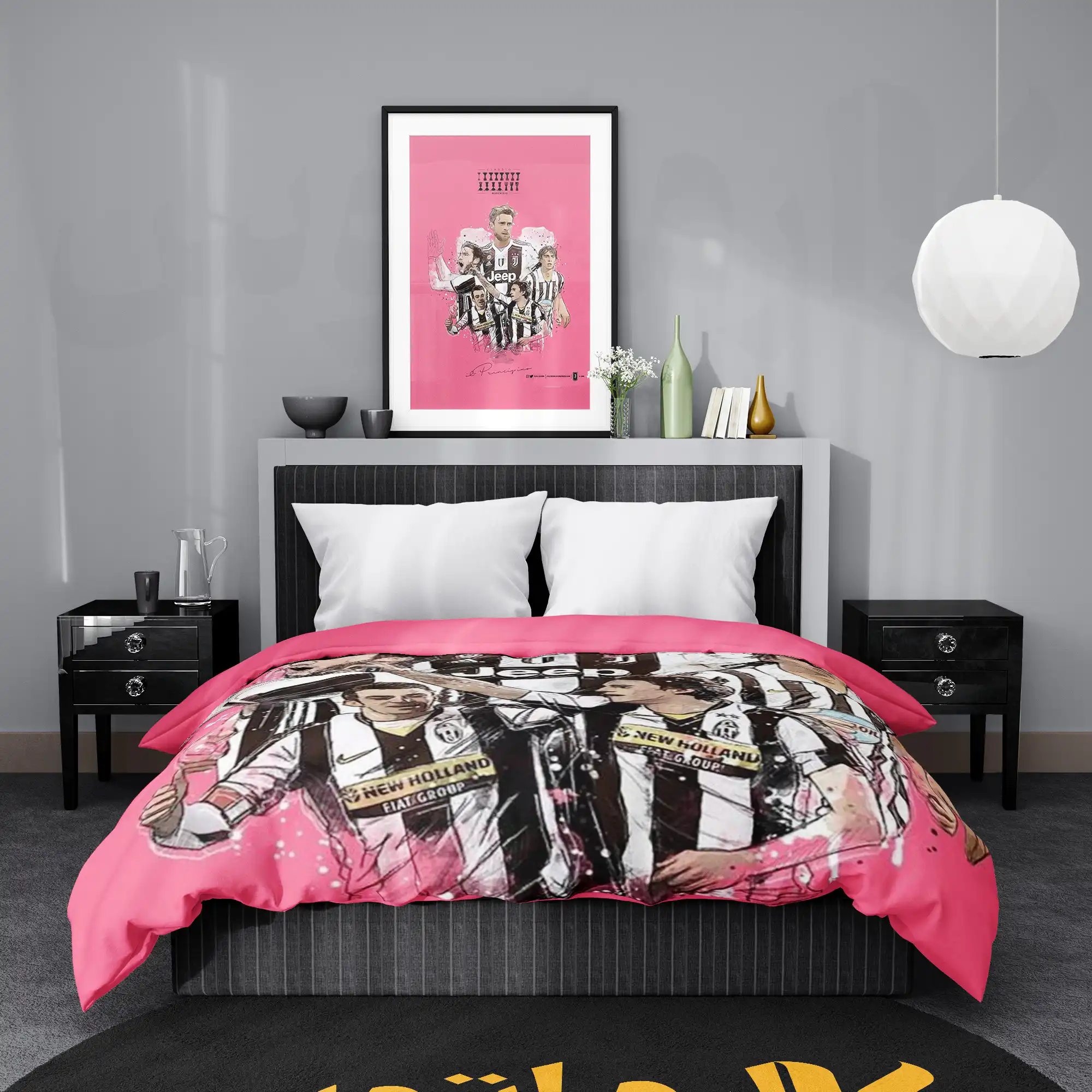 روتختی طرح باشگاه فوتبال یوونتوس Juventus Fc کد 7 5,900,000&Nbsp;تومان &Ndash; کارماتوس روتختی طرح باشگاه فوتبال یوونتوس Juventus Fc یک و دو نفره کارماتوس