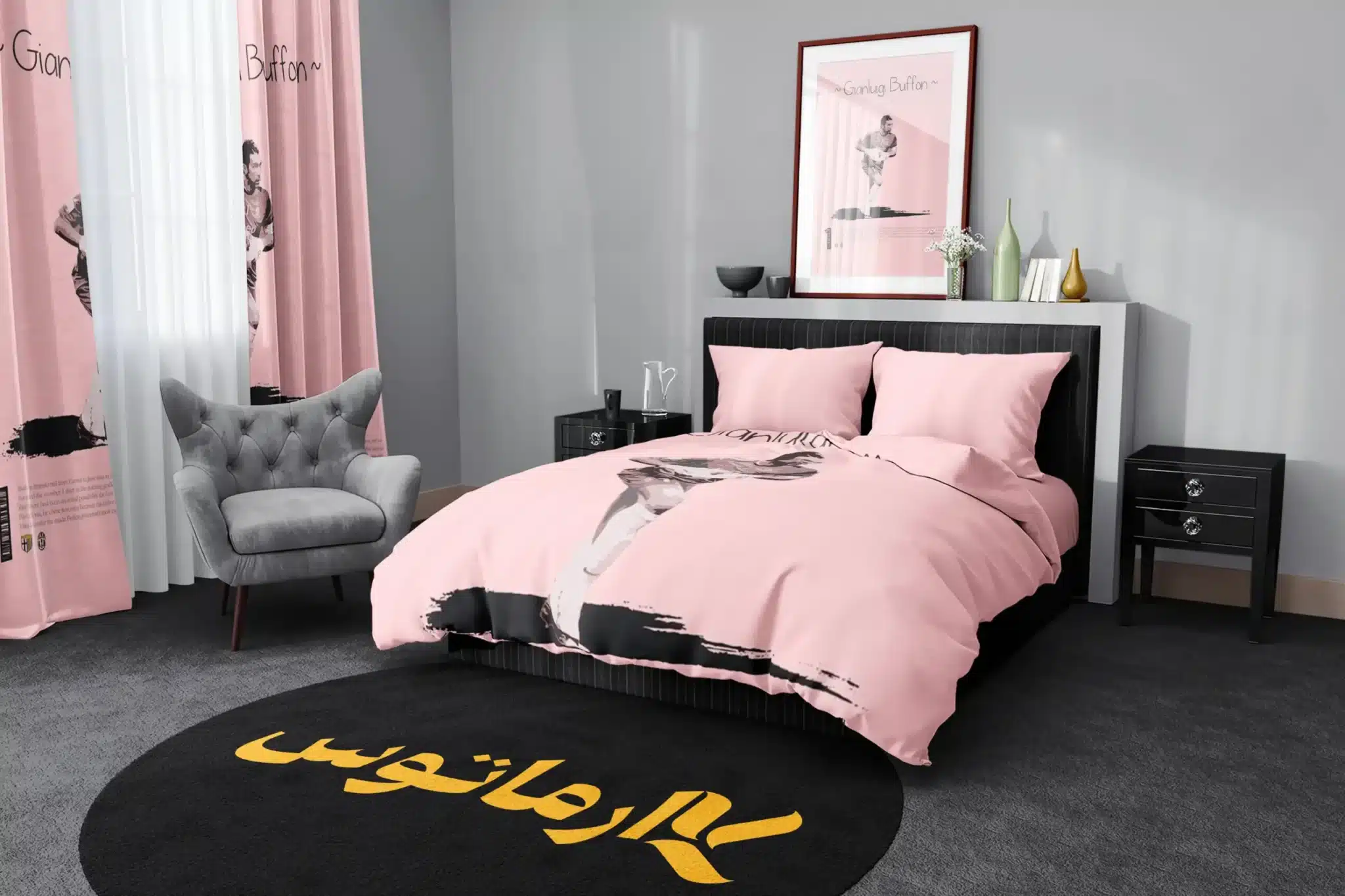 روتختی طرح باشگاه فوتبال یوونتوس Juventus Fc کد 8 5,900,000&Nbsp;تومان &Ndash; کارماتوس روتختی طرح باشگاه فوتبال یوونتوس Juventus Fc یک و دو نفره کارماتوس