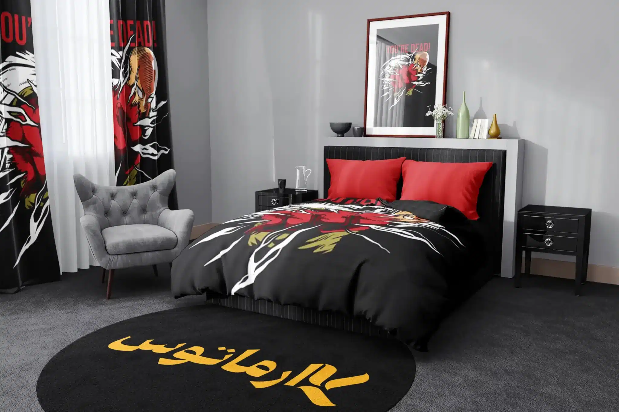 روتختی طرح وان پانچ من One Punch Man کد 1 5,900,000&Nbsp;تومان &Ndash; کارماتوس روتختی طرح وان پانچ من One Punch Man یک و دو نفره - کارماتوس