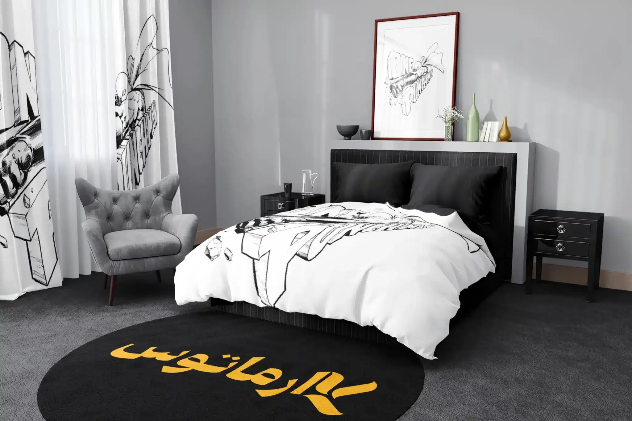 روتختی طرح وان پانچ من One Punch Man کد 2 5,900,000&Nbsp;تومان &Ndash; کارماتوس روتختی طرح وان پانچ من One Punch Man یک و دو نفره - کارماتوس