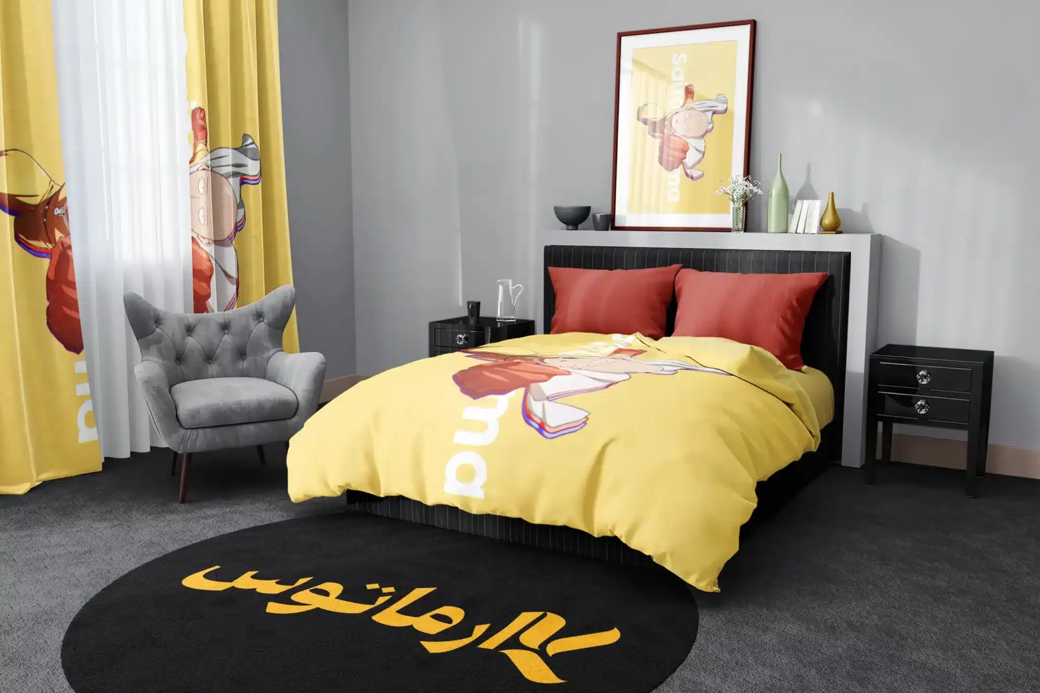 روتختی طرح وان پانچ من One Punch Man کد 7 5,900,000&Nbsp;تومان &Ndash; کارماتوس روتختی طرح وان پانچ من One Punch Man یک و دو نفره - کارماتوس