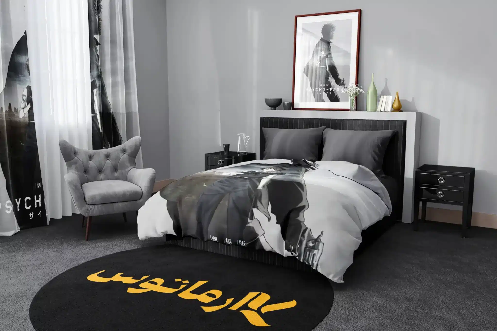 روتختی طرح سایکو-پس Psycho-Pass کد 5 5,900,000&Nbsp;تومان &Ndash; کارماتوس روتختی طرح سایکو-پس Psycho-Pass یک و دو نفره - کارماتوس