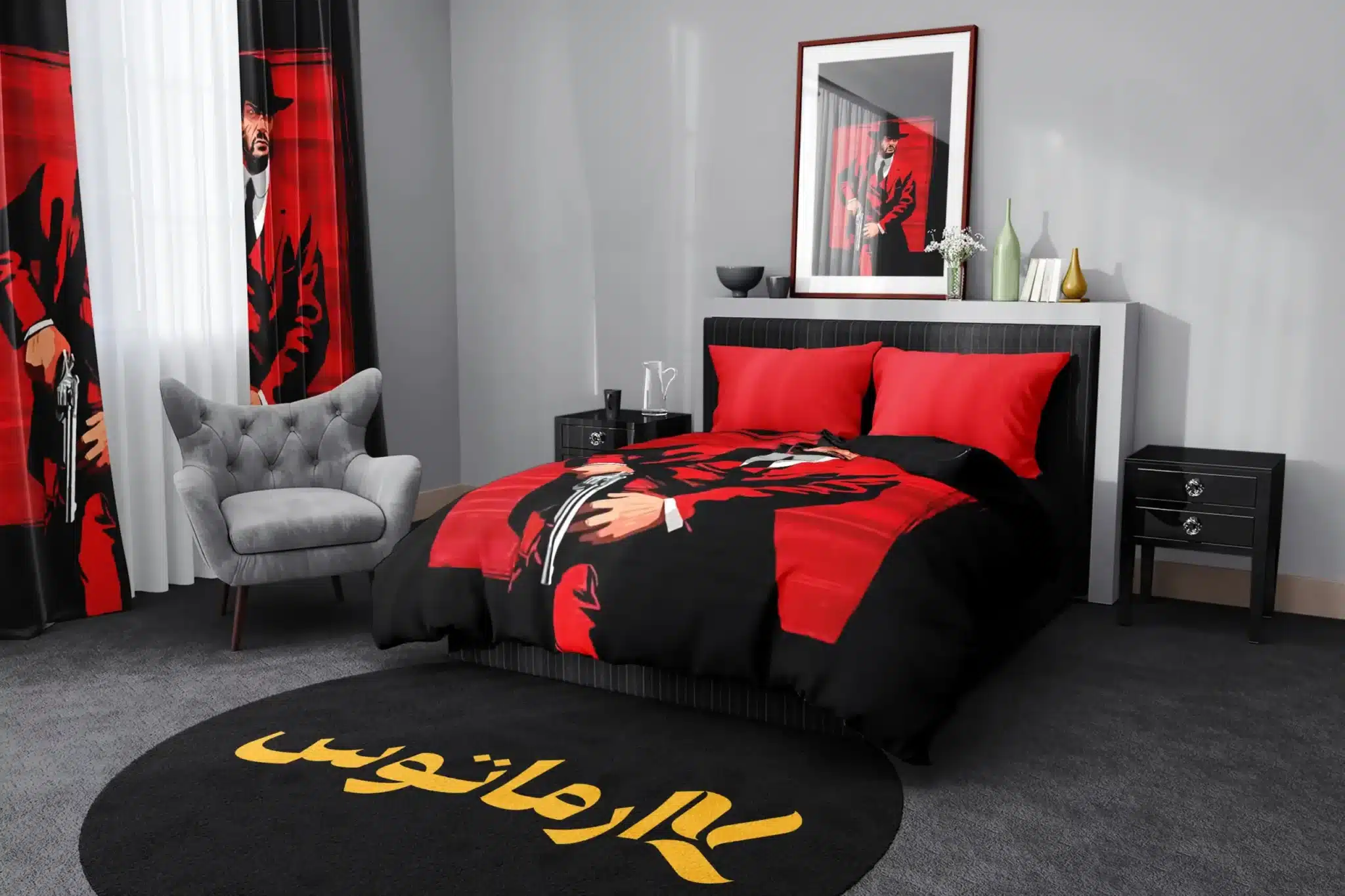 روتختی طرح رد دد ریدمپشن Red Dead Redemption کد 8 5,900,000&Nbsp;تومان &Ndash; کارماتوس روتختی طرح رد دد ریدمپشن Red Dead Redemption یک و دو نفره - کارماتوس