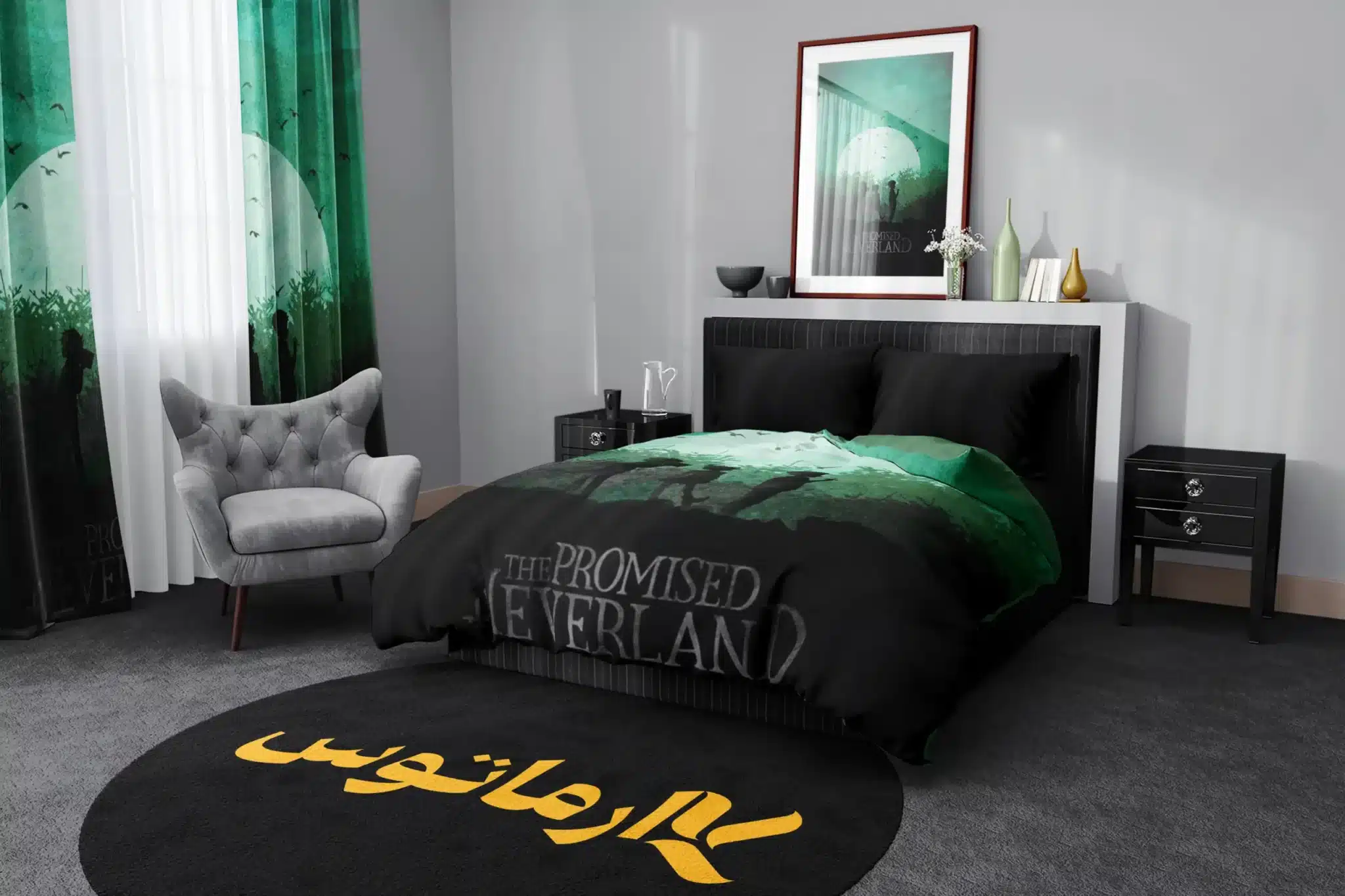 روتختی طرح ناکجا آباد موعود The Promised Neverland کد 1 5,900,000&Nbsp;تومان &Ndash; کارماتوس روتختی طرح ناکجا آباد موعود The Promised Neverland یک و دو نفره - کارماتوس