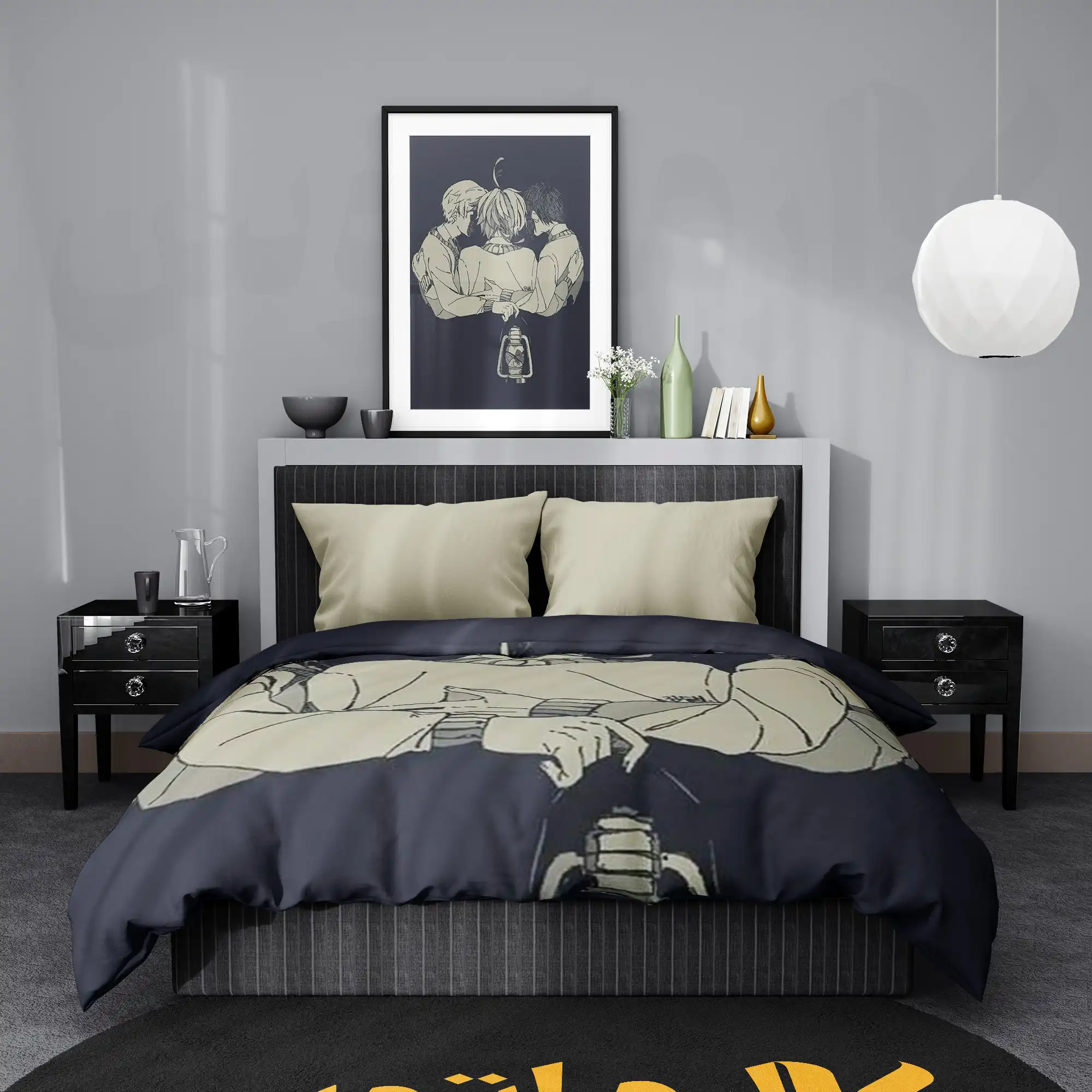 روتختی طرح ناکجا آباد موعود The Promised Neverland کد 2 5,900,000&Nbsp;تومان &Ndash; کارماتوس روتختی طرح ناکجا آباد موعود The Promised Neverland یک و دو نفره - کارماتوس