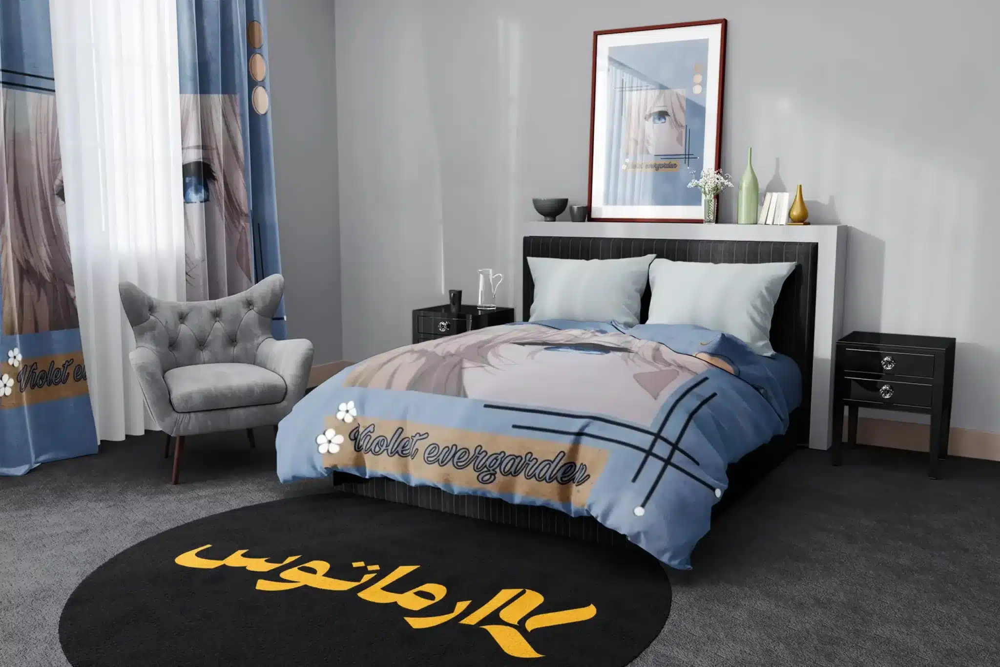 روتختی طرح وایولت اورگاردن Violet Evergarden کد 8 5,900,000&Nbsp;تومان &Ndash; کارماتوس روتختی طرح وایولت اورگاردن Violet Evergarden یک و دو نفره - کارماتوس