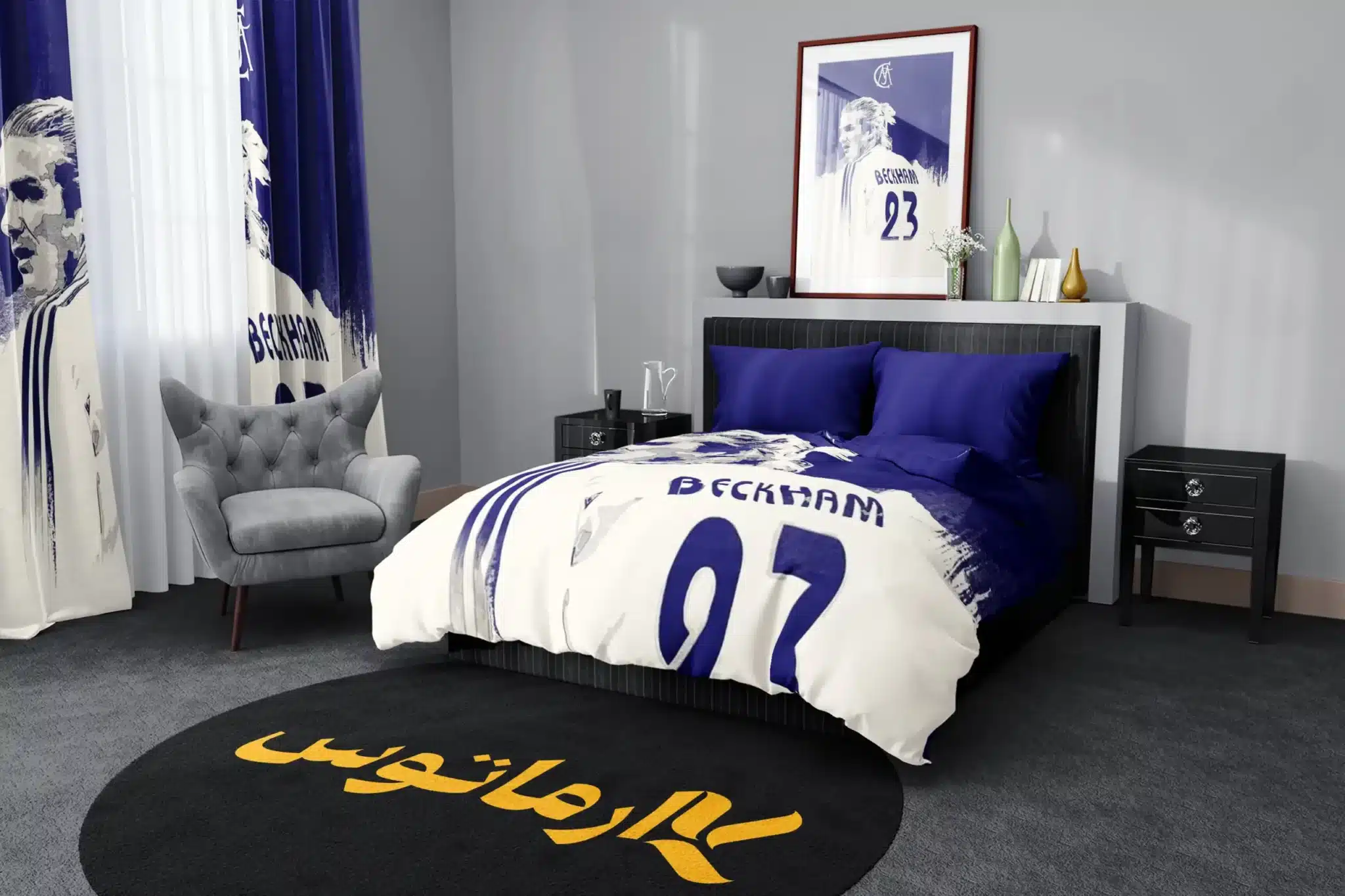 روتختی طرح دیوید بکام David Beckham کد 1 5,900,000&Nbsp;تومان &Ndash; کارماتوس روتختی طرح دیوید بکام David Beckham یک و دو نفره - کارماتوس