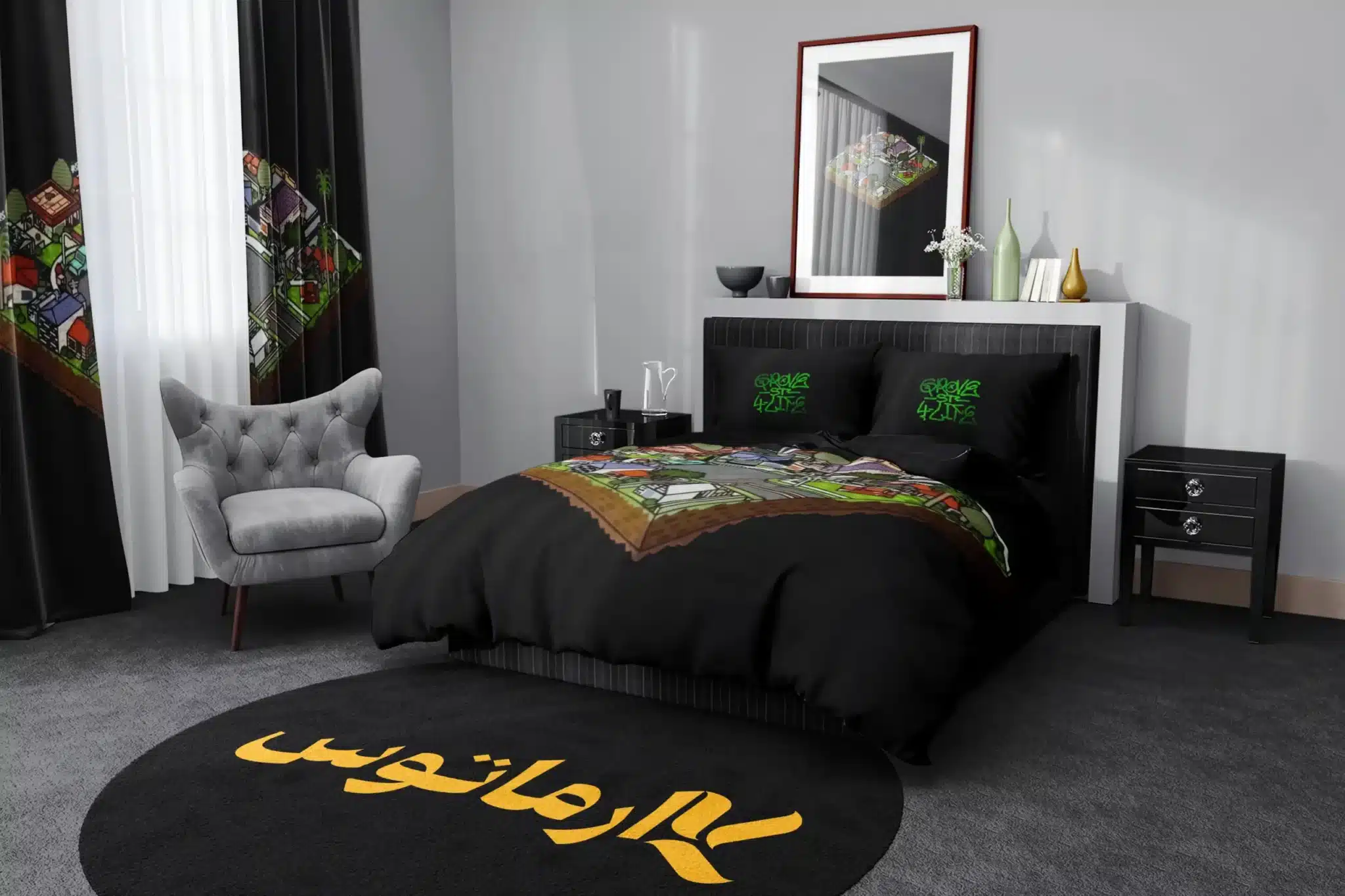 روتختی طرح جی تی ای سن اندرس Gta San Andreas کد 3 5,900,000&Nbsp;تومان &Ndash; کارماتوس روتختی طرح جی تی ای سن اندرس Gta San Andreas یک و دو نفره - کارماتوس