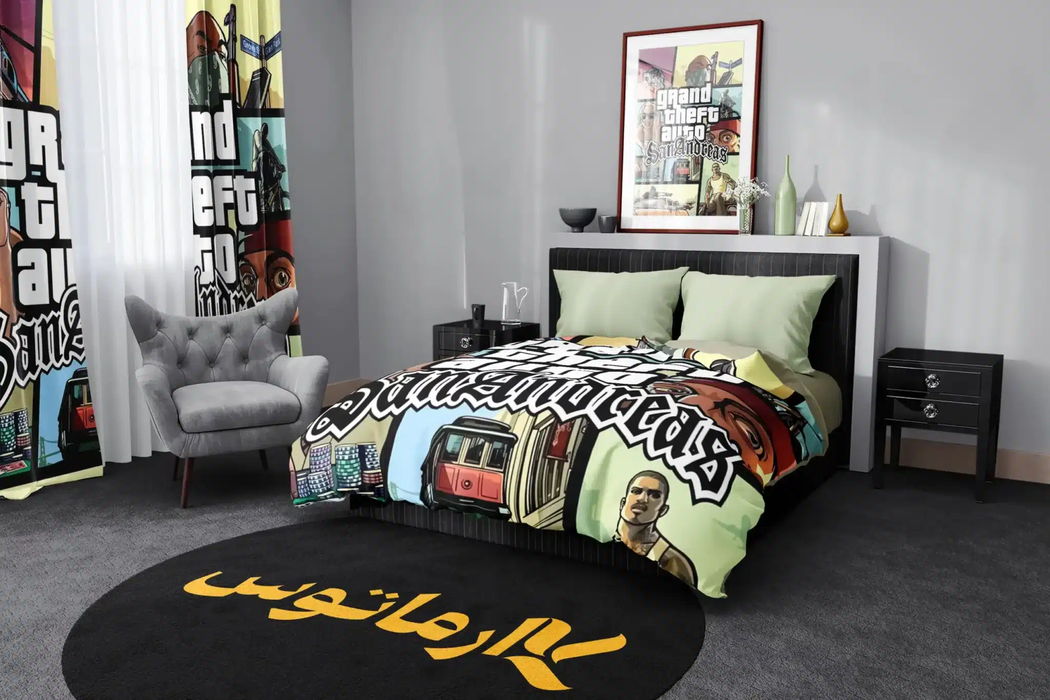 روتختی طرح جی تی ای سن اندرس Gta San Andreas کد 5 5,900,000&Nbsp;تومان &Ndash; کارماتوس روتختی طرح جی تی ای سن اندرس Gta San Andreas یک و دو نفره - کارماتوس