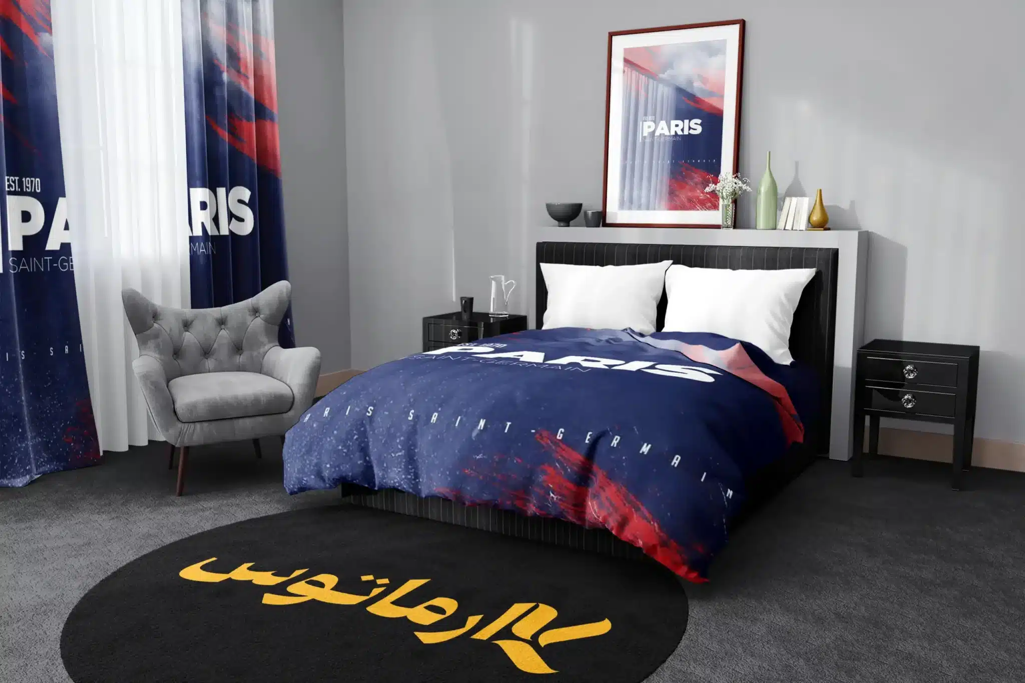 روتختی طرح پاری سن ژرمن Paris Saint Germain کد 2 5,900,000&Nbsp;تومان &Ndash; کارماتوس روتختی طرح پاری سن ژرمن Paris Saint Germain یک و دو نفره - کارماتوس