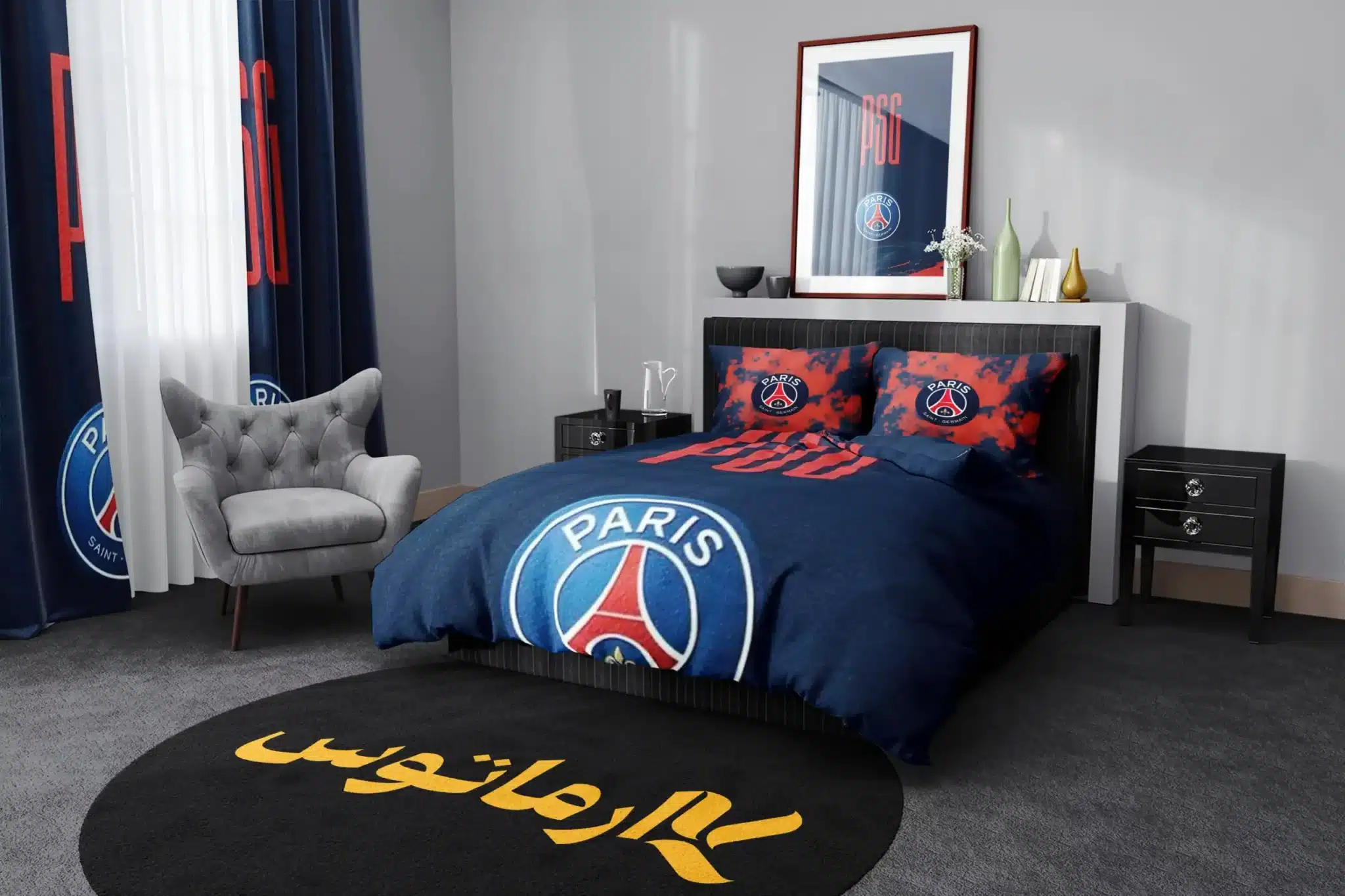 روتختی طرح پاری سن ژرمن Paris Saint Germain کد 6 5,900,000&Nbsp;تومان &Ndash; کارماتوس روتختی طرح پاری سن ژرمن Paris Saint Germain یک و دو نفره - کارماتوس