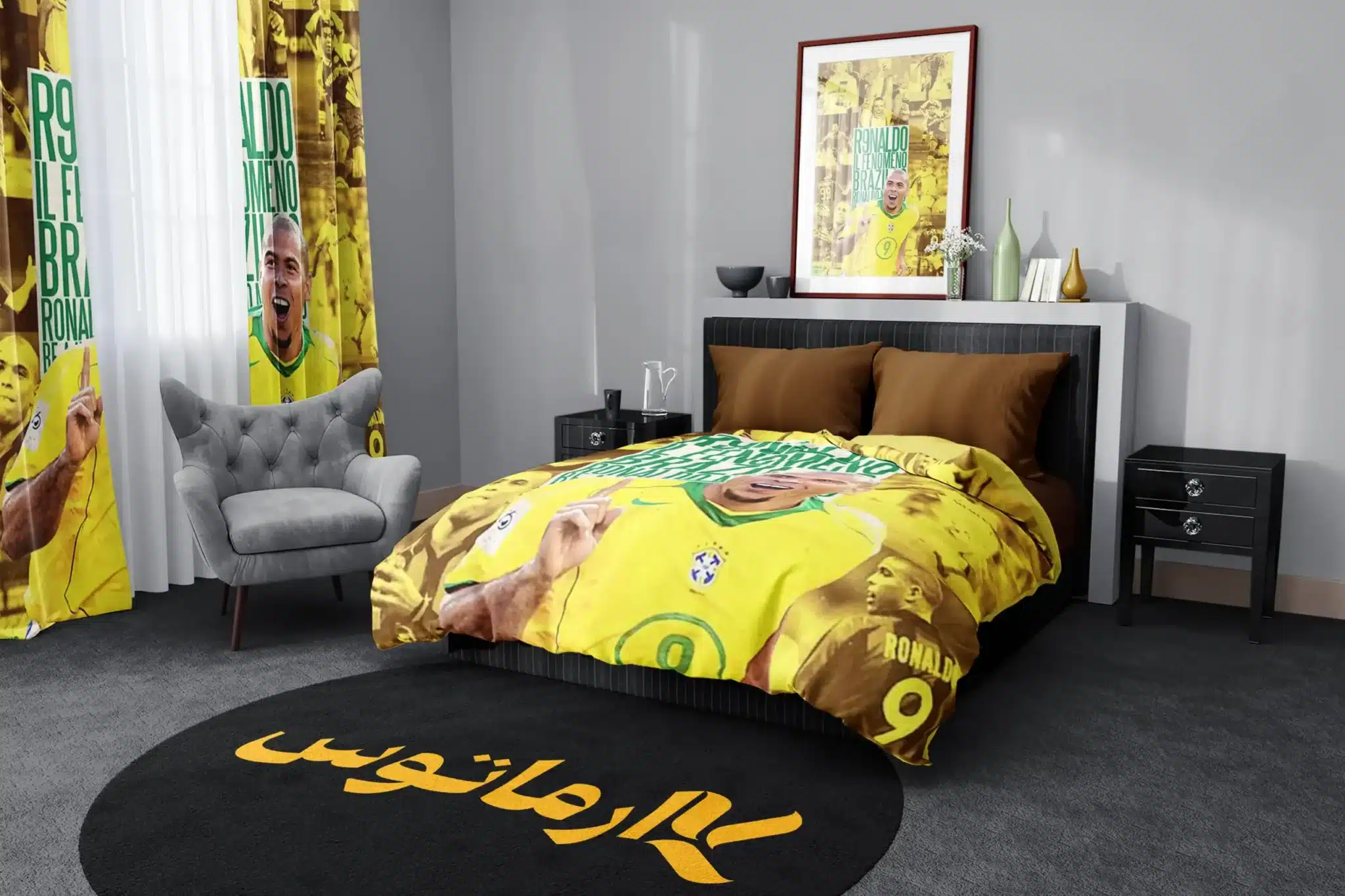 روتختی طرح رونالدو نازاریو Ronaldo Nazario کد 5 5,900,000&Nbsp;تومان &Ndash; کارماتوس روتختی طرح رونالدو نازاریو Ronaldo Nazario یک و دو نفره - کارماتوس