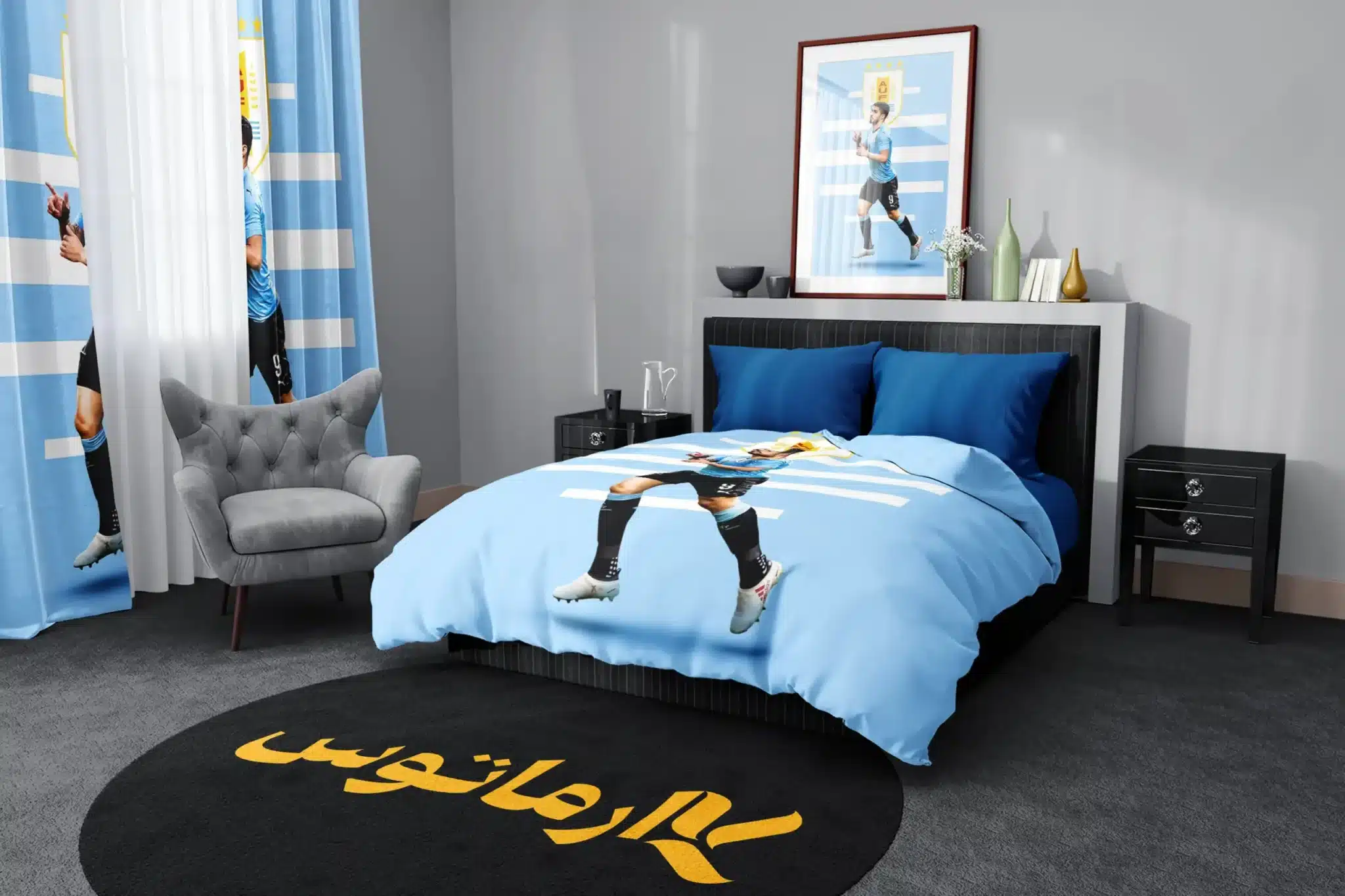 روتختی طرح لوییس سوارز Luis Suarez کد 6 5,900,000&Nbsp;تومان &Ndash; کارماتوس روتختی طرح لوییس سوارز Luis Suarez یک و دو نفره - کارماتوس