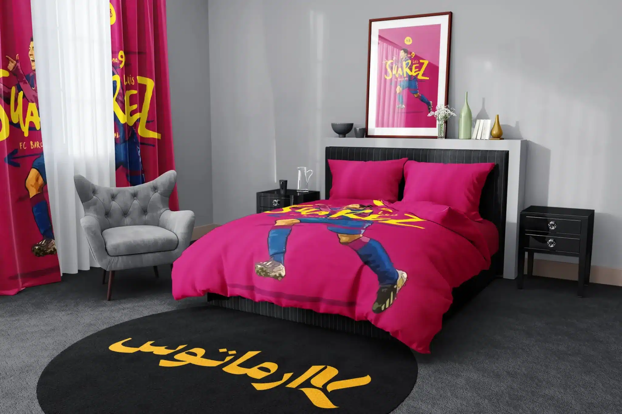 روتختی طرح لوییس سوارز Luis Suarez کد 8 5,900,000&Nbsp;تومان &Ndash; کارماتوس روتختی طرح لوییس سوارز Luis Suarez یک و دو نفره - کارماتوس