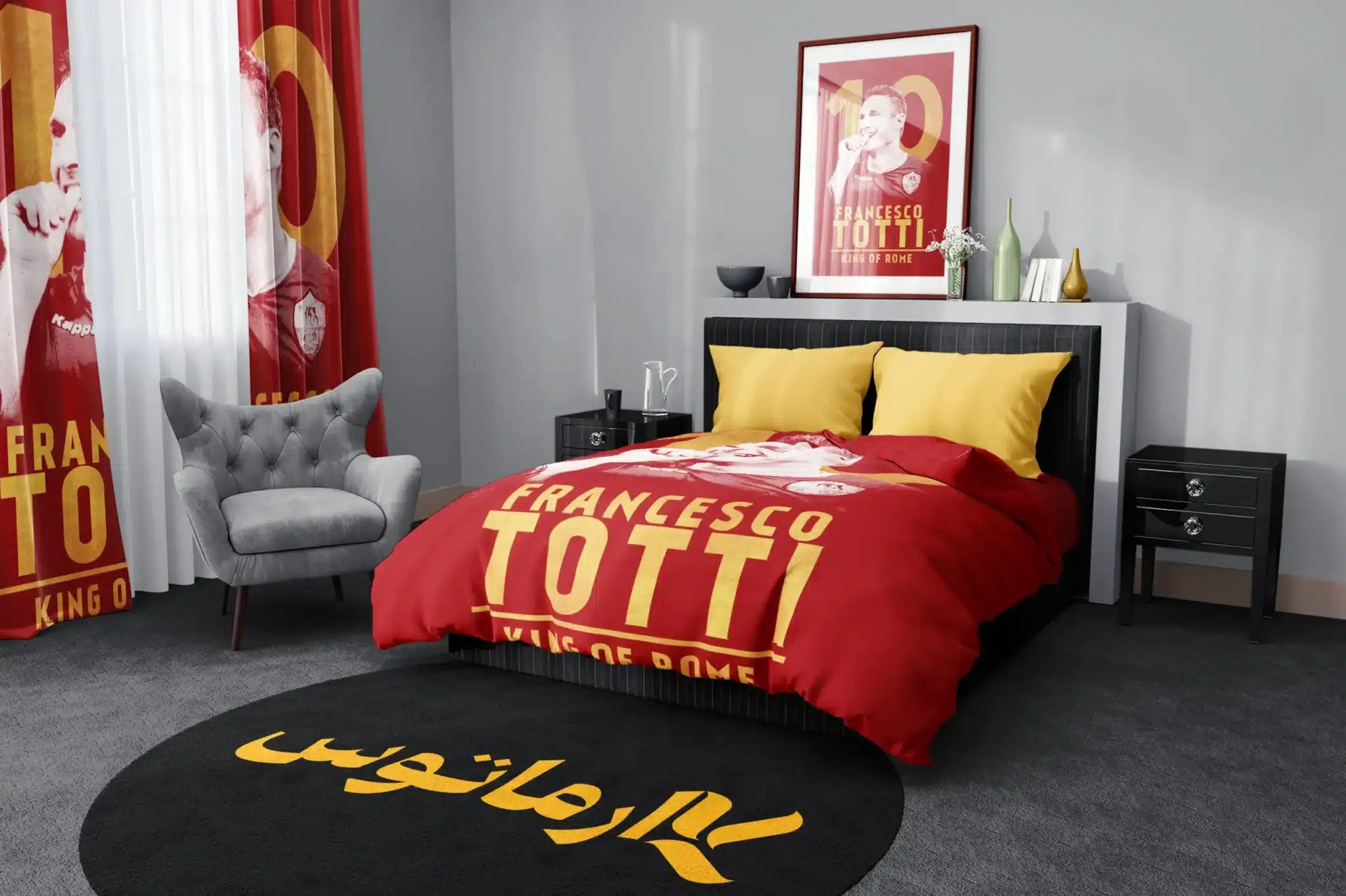 روتختی طرح فرانچسکو توتی Francesco Totti کد 1 5,900,000&Nbsp;تومان &Ndash; کارماتوس روتختی طرح فرانچسکو توتی Francesco Totti یک و دو نفره - کارماتوس