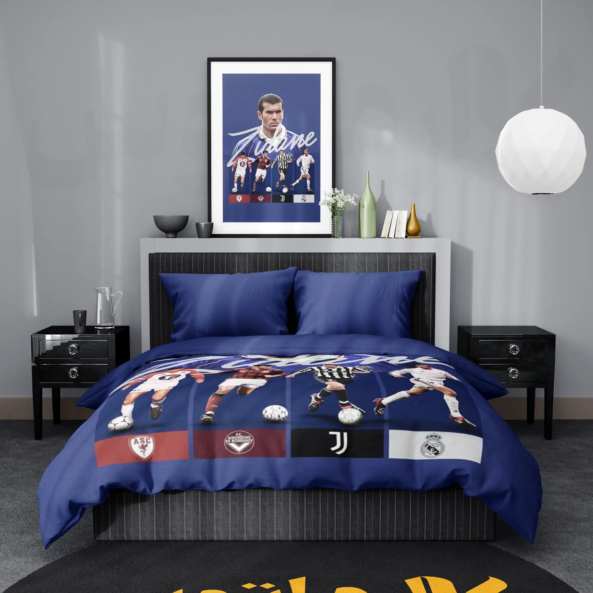 روتختی طرح زین الدین زیدان Zinedine Zidane کد 2 5,900,000&Nbsp;تومان &Ndash; کارماتوس روتختی طرح زین الدین زیدان Zinedine Zidane یک و دو نفره - کارماتوس