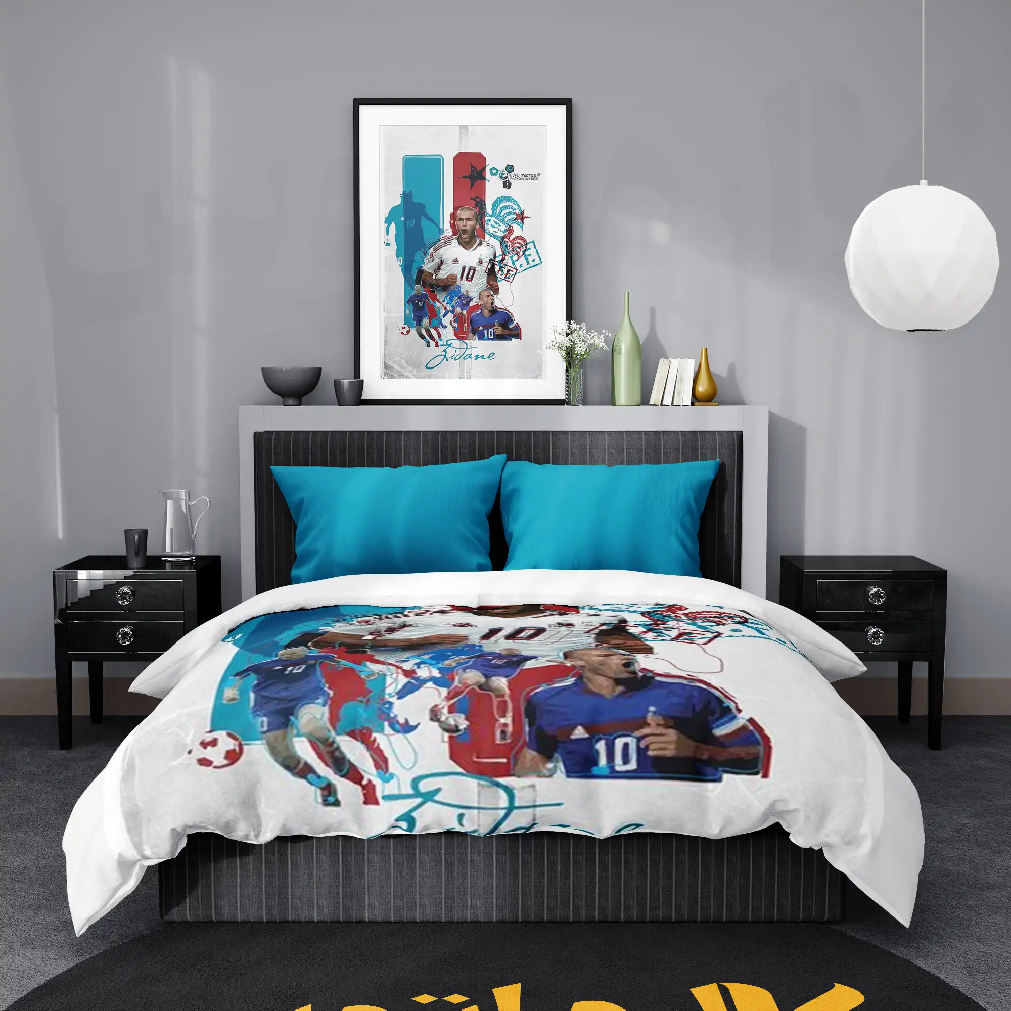 روتختی طرح زین الدین زیدان Zinedine Zidane کد 4 5,900,000&Nbsp;تومان &Ndash; کارماتوس روتختی طرح زین الدین زیدان Zinedine Zidane یک و دو نفره - کارماتوس