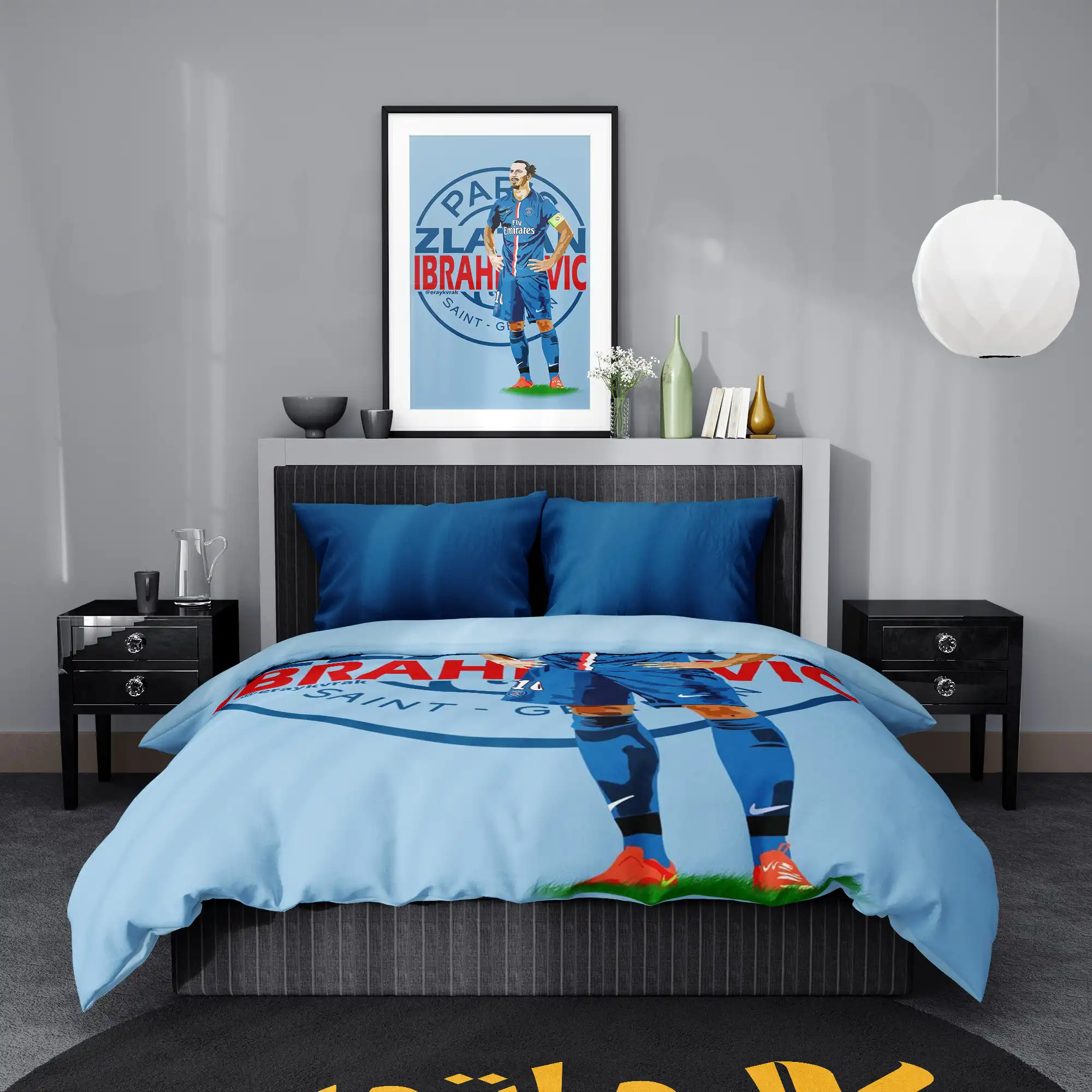 روتختی طرح زلاتان ابراهیموویچ Zlatan Ibrahimovic کد 2 5,900,000&Nbsp;تومان &Ndash; کارماتوس روتختی طرح زلاتان ابراهیموویچ Zlatan Ibrahimovic یک و دو نفره - کارماتوس