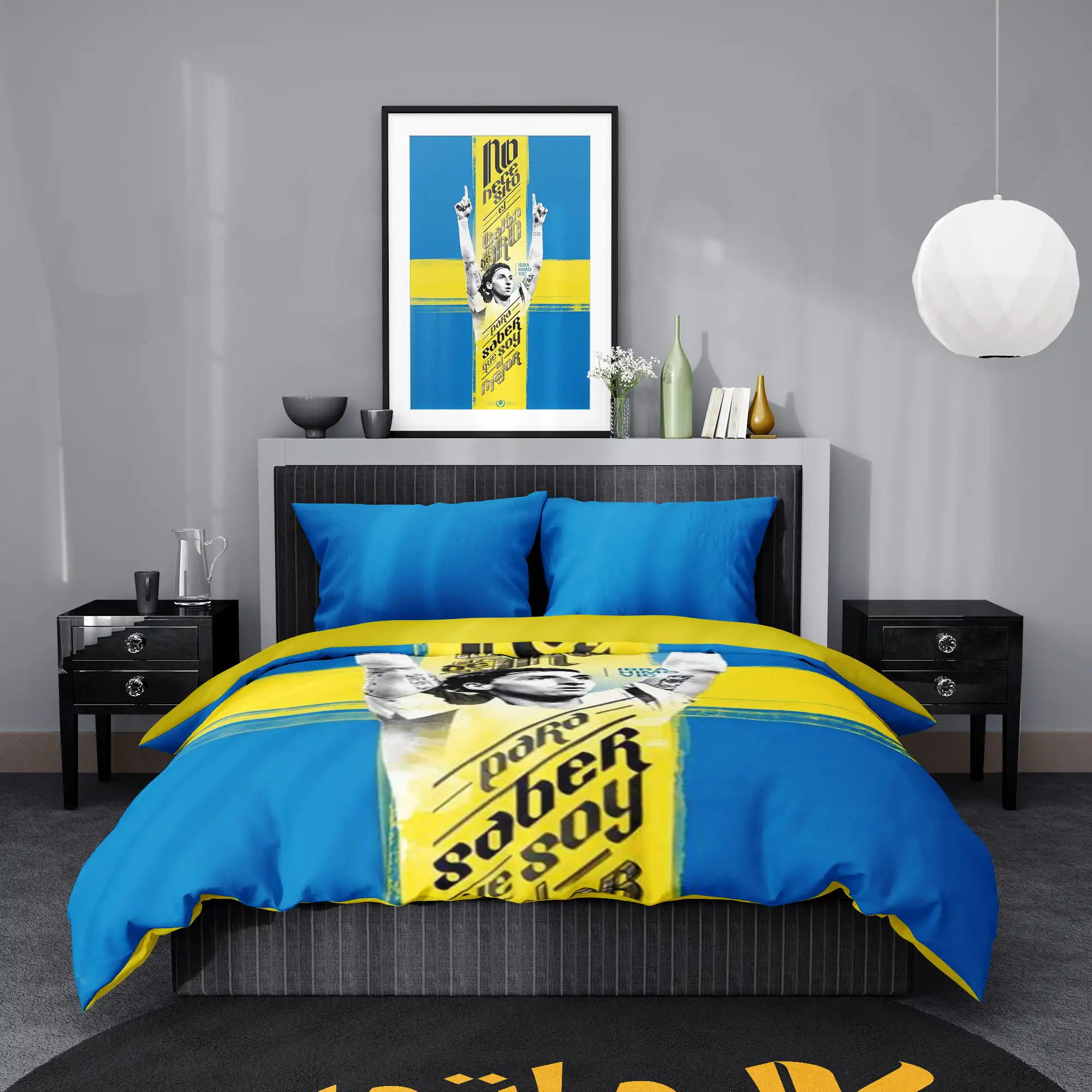 روتختی طرح زلاتان ابراهیموویچ Zlatan Ibrahimovic کد 3 5,900,000&Nbsp;تومان &Ndash; کارماتوس روتختی طرح زلاتان ابراهیموویچ Zlatan Ibrahimovic یک و دو نفره - کارماتوس