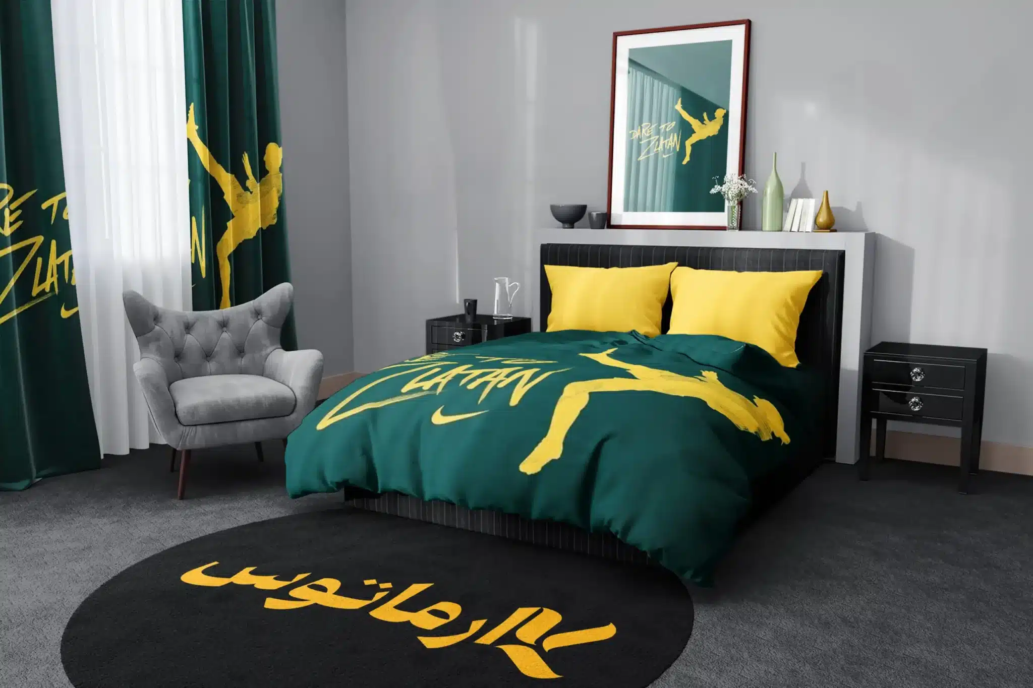 روتختی طرح زلاتان ابراهیموویچ Zlatan Ibrahimovic کد 5 5,900,000&Nbsp;تومان &Ndash; کارماتوس روتختی طرح زلاتان ابراهیموویچ Zlatan Ibrahimovic یک و دو نفره - کارماتوس