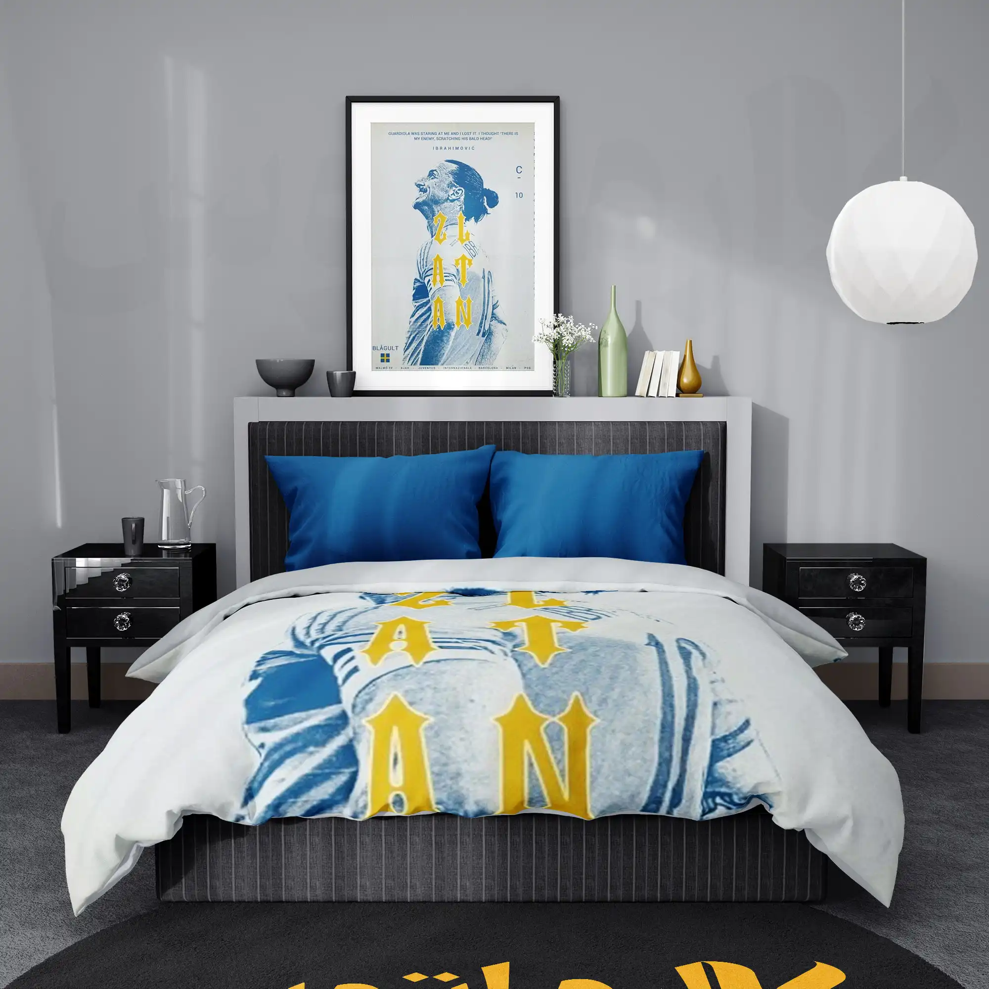 روتختی طرح زلاتان ابراهیموویچ Zlatan Ibrahimovic کد 6 5,900,000&Nbsp;تومان &Ndash; کارماتوس روتختی طرح زلاتان ابراهیموویچ Zlatan Ibrahimovic یک و دو نفره - کارماتوس