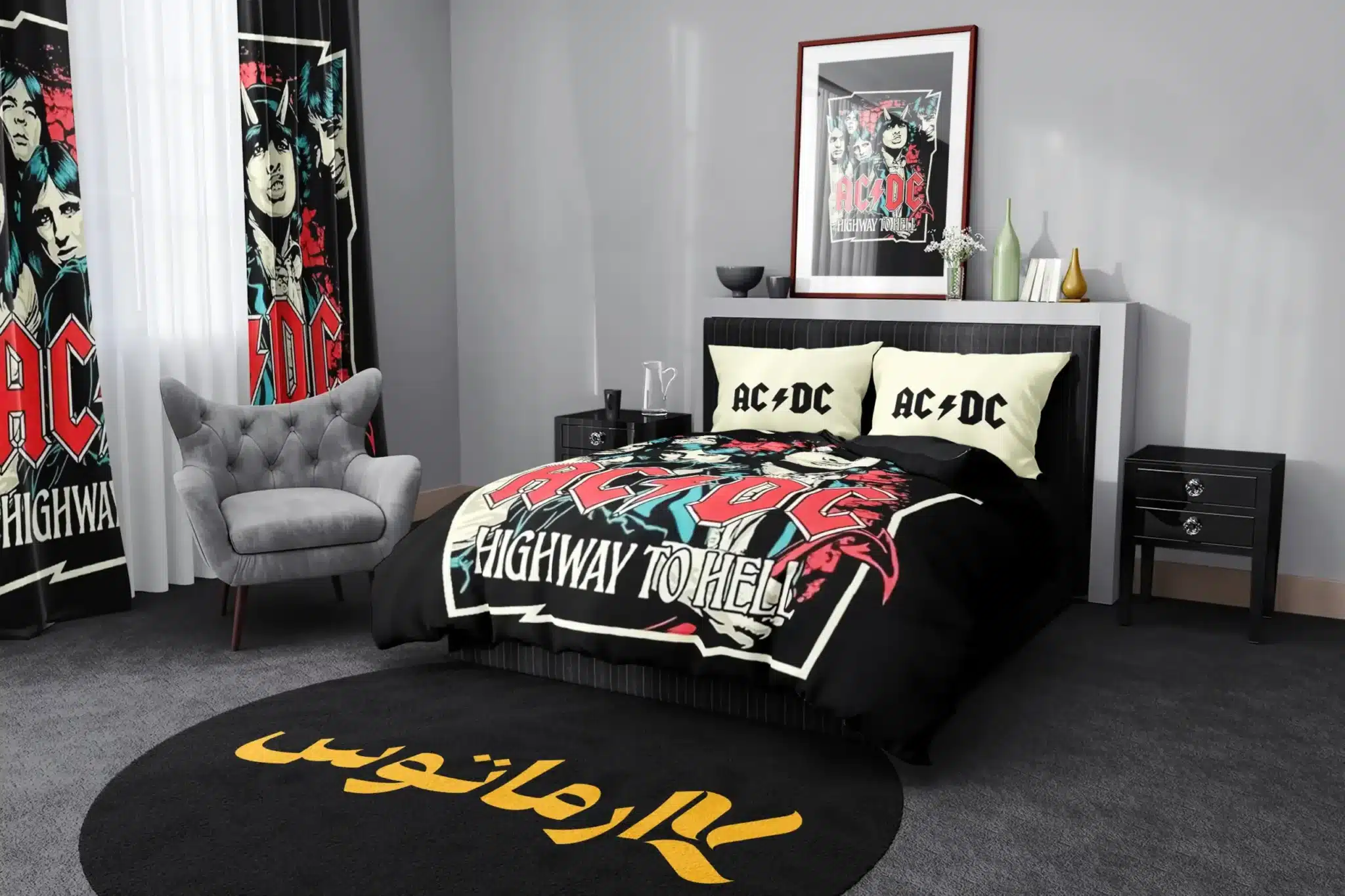 روتختی طرح ای سی/ دی سی Ac/Dc کد 3 5,900,000&Nbsp;تومان &Ndash; کارماتوس روتختی طرح ای سی/ دی سی Ac/Dc یک و دو نفره کارماتوس