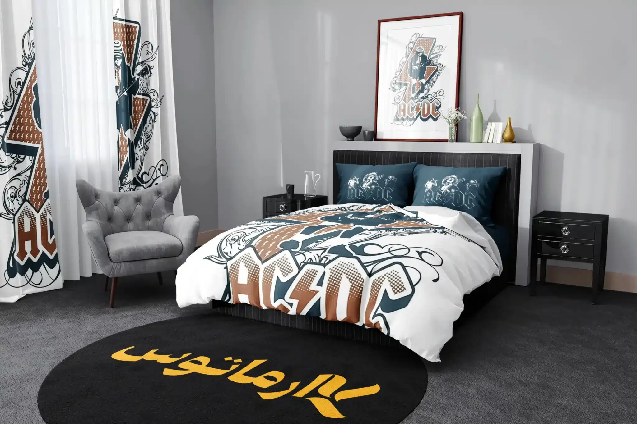 روتختی طرح ای سی/ دی سی Ac/Dc کد 4 5,900,000&Nbsp;تومان &Ndash; کارماتوس روتختی طرح ای سی/ دی سی Ac/Dc یک و دو نفره کارماتوس