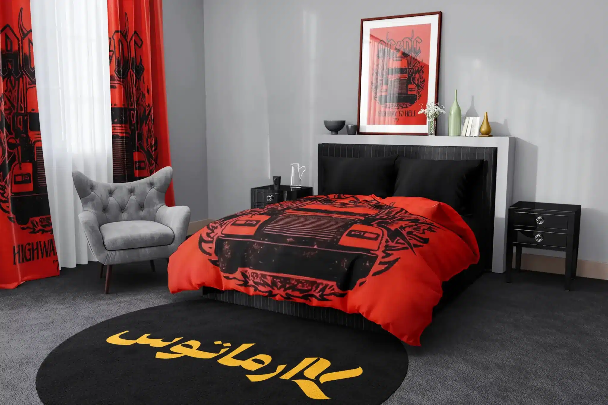 روتختی طرح ای سی/ دی سی Ac/Dc کد 8 5,900,000&Nbsp;تومان &Ndash; کارماتوس روتختی طرح ای سی/ دی سی Ac/Dc یک و دو نفره کارماتوس