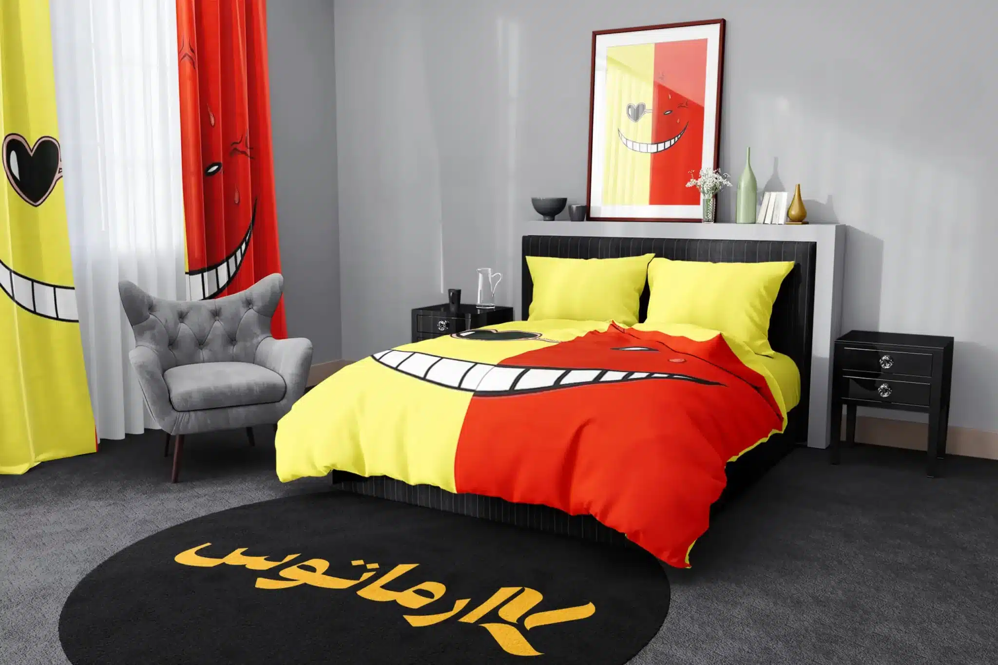 روتختی طرح کلاس آدم کشی Assassination Classroom کد 7 5,900,000&Nbsp;تومان &Ndash; کارماتوس روتختی یک و دو نفره طرح Assassination Classroom - کارماتوس