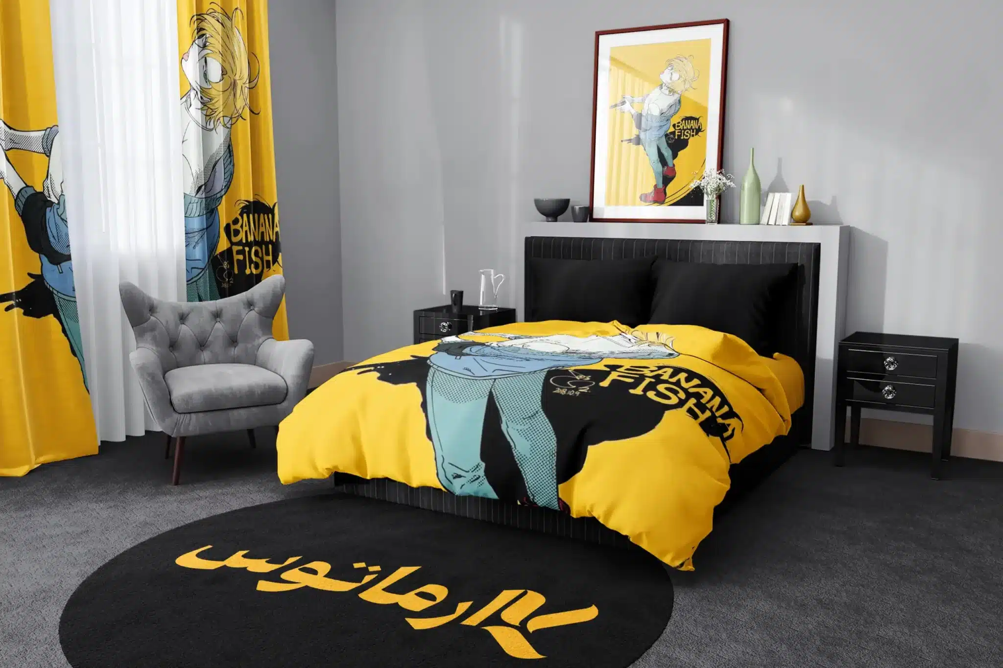 روتختی طرح بنانا فیش Banana Fish کد 1 5,900,000&Nbsp;تومان &Ndash; کارماتوس روتختی طرح بنانا فیش Banana Fish یک و دو نفره کارماتوس