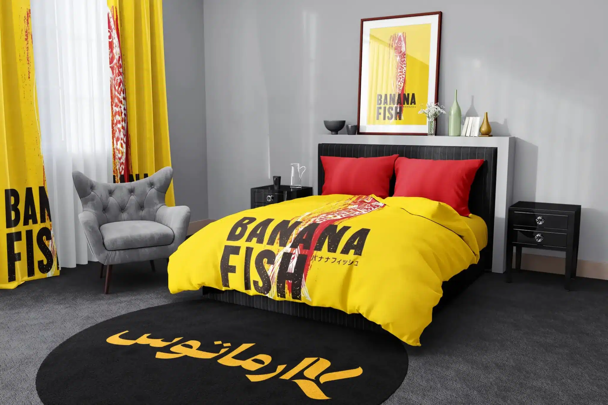 روتختی طرح بنانا فیش Banana Fish کد 5 5,900,000&Nbsp;تومان &Ndash; کارماتوس روتختی طرح بنانا فیش Banana Fish یک و دو نفره کارماتوس