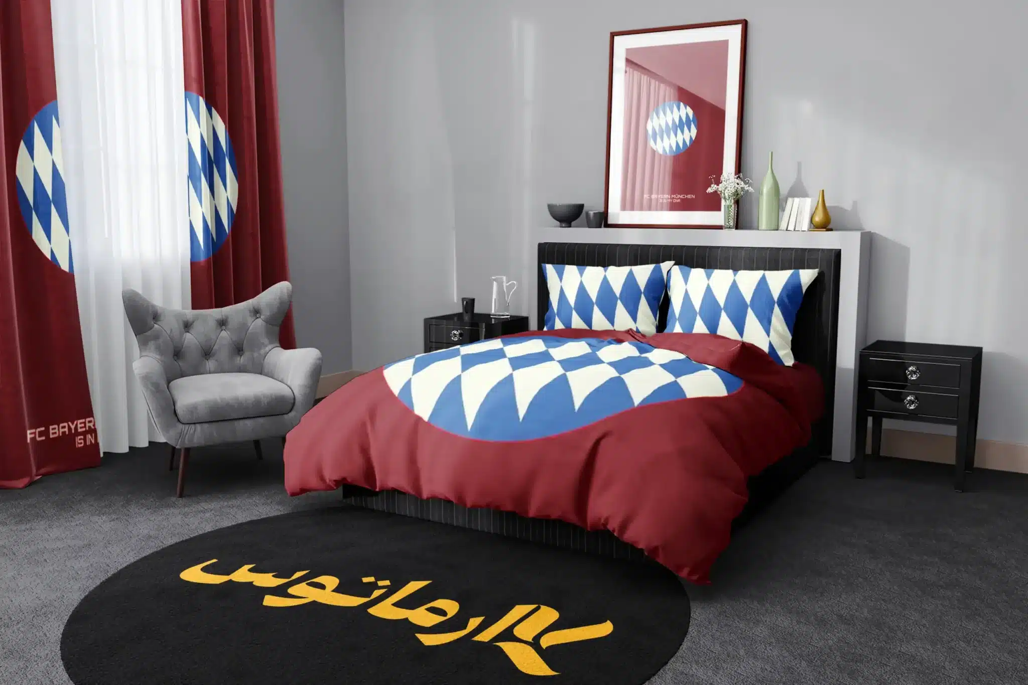 روتختی طرح بایرن مونیخ Bayern Munich کد 2 5,900,000&Nbsp;تومان &Ndash; کارماتوس روتختی طرح بایرن مونیخ Bayern Munich یک و دو نفره - کارماتوس