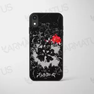 قاب موبایل طرح انیمه شبدر سیاه Black Clover
