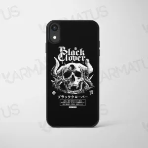 قاب موبایل طرح انیمه شبدر سیاه Black Clover