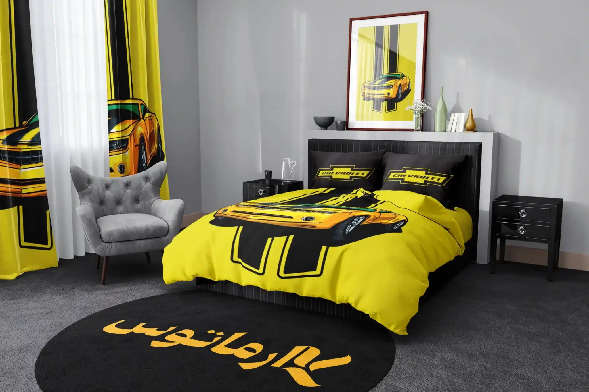 روتختی طرح شورلت Chevrolet کد 7 5,900,000&Nbsp;تومان &Ndash; کارماتوس روتختی طرح شورلت Chevrolet یک و دو نفره کارماتوس