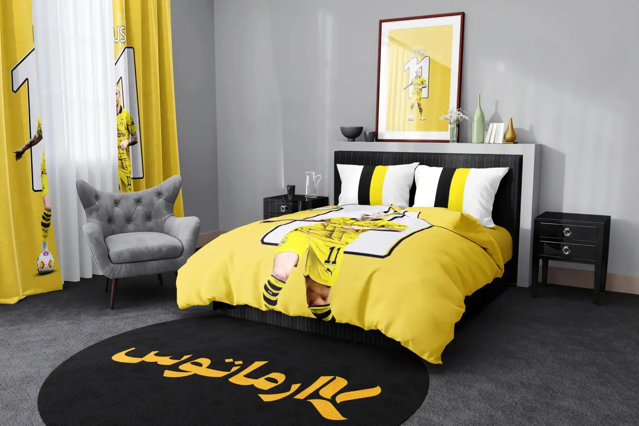 روتختی طرح بروسیا دورتموند Borussia Dortmund کد 2 5,900,000&Nbsp;تومان &Ndash; کارماتوس روتختی طرح بروسیا دورتموند Borussia Dortmund یک و دو نفره کارماتوس