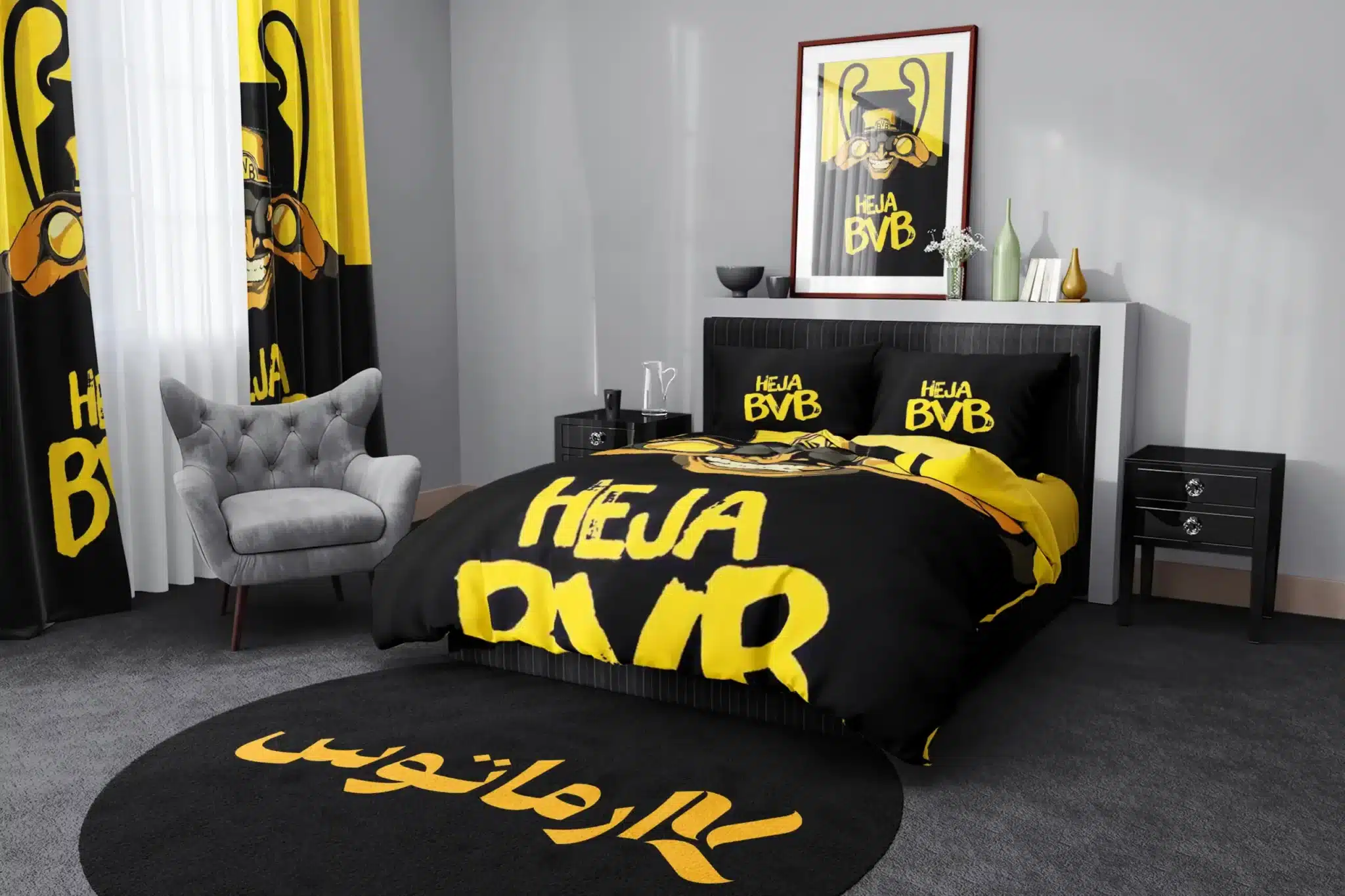 روتختی طرح بروسیا دورتموند Borussia Dortmund کد 3 5,900,000&Nbsp;تومان &Ndash; کارماتوس روتختی طرح بروسیا دورتموند Borussia Dortmund یک و دو نفره کارماتوس