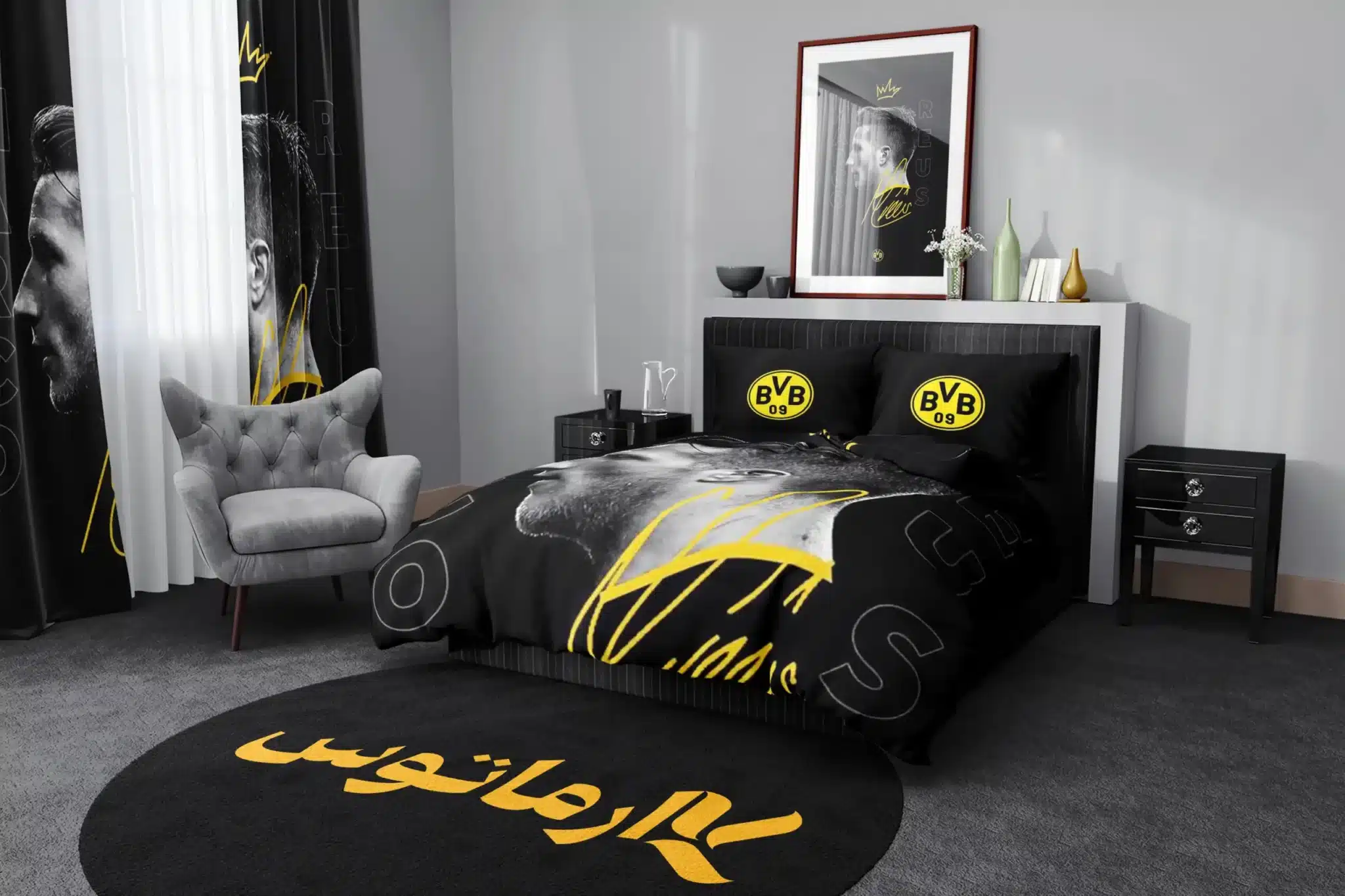 روتختی طرح بروسیا دورتموند Borussia Dortmund کد 5 5,900,000&Nbsp;تومان &Ndash; کارماتوس روتختی طرح بروسیا دورتموند Borussia Dortmund یک و دو نفره کارماتوس