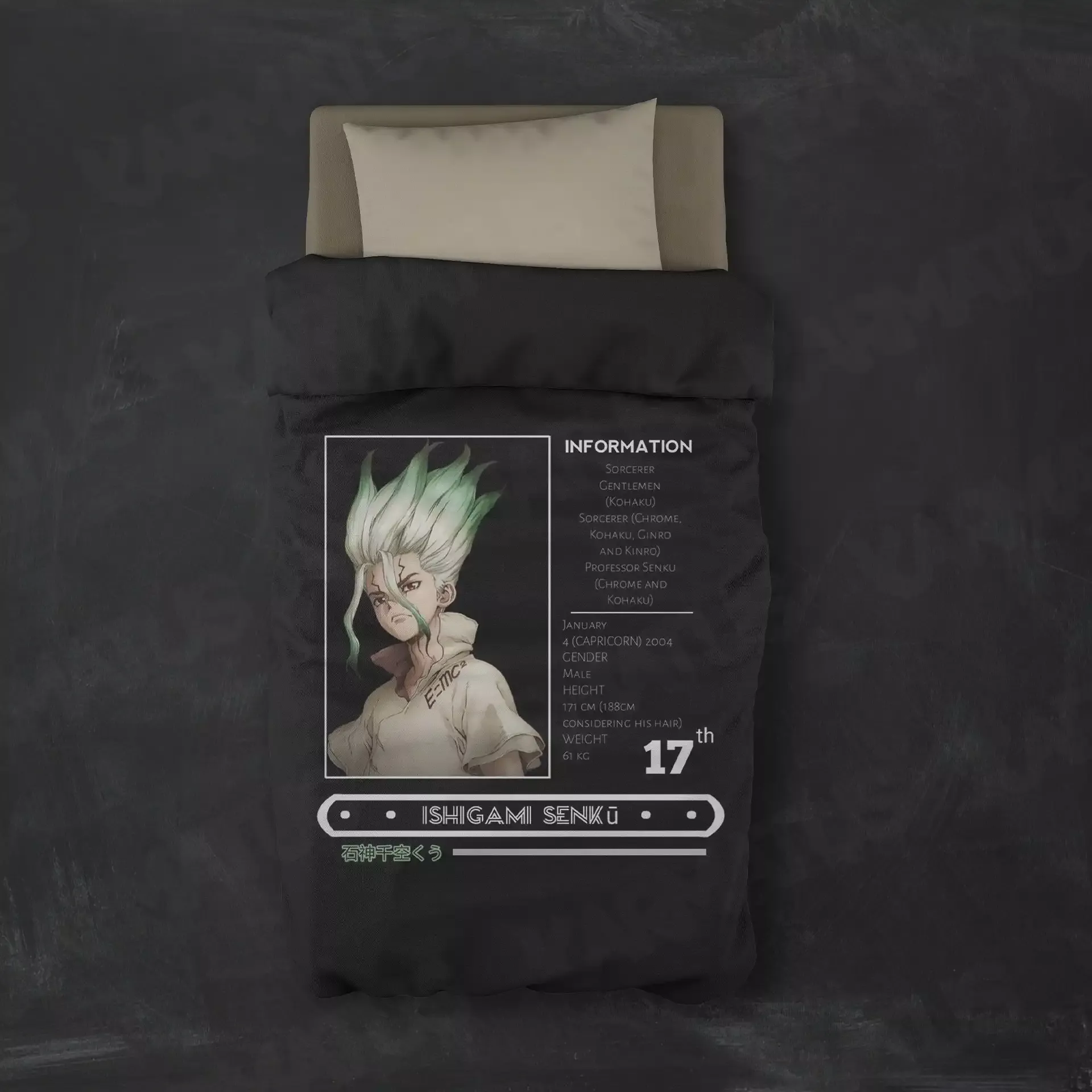 روتختی طرح دکتر استون Dr Stone کد 4 5,900,000&Nbsp;تومان &Ndash; کارماتوس روتختی طرح دکتر استون Dr Stone