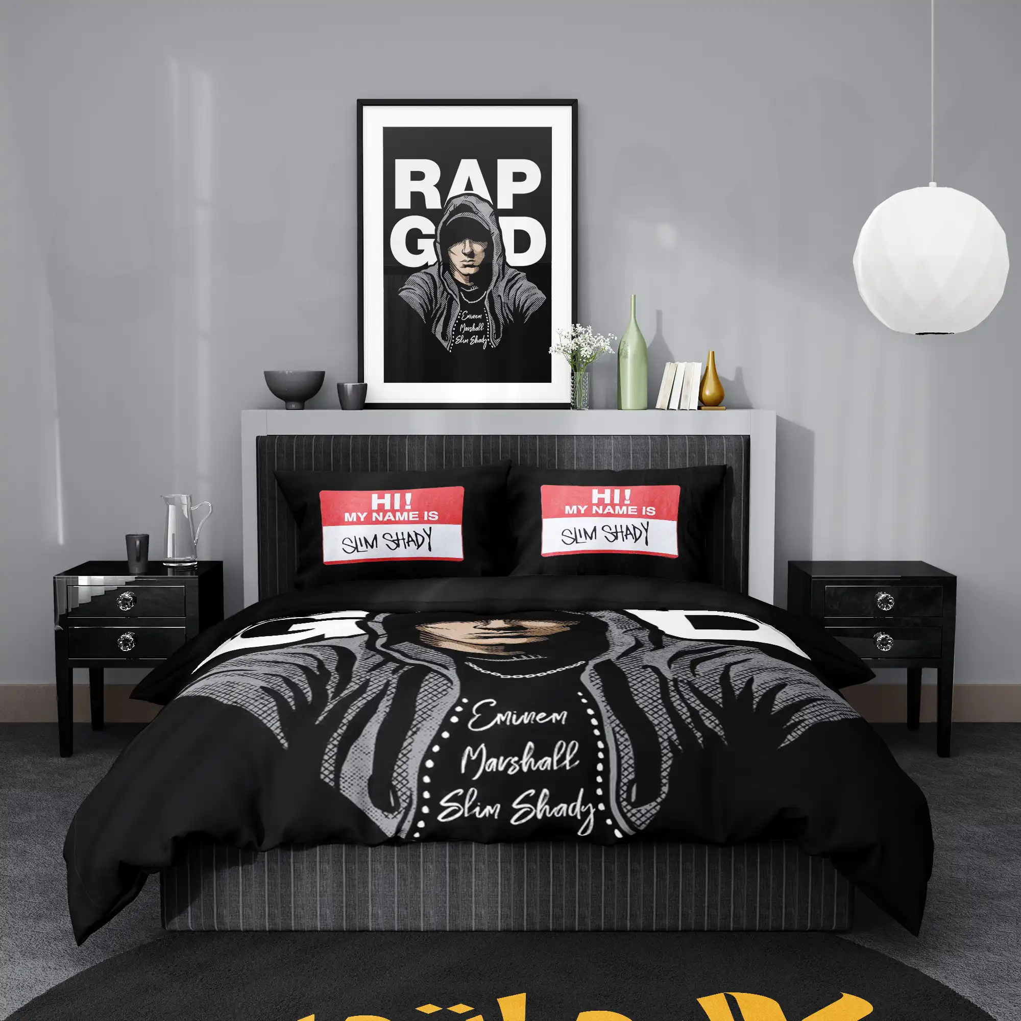 روتختی طرح امینم Eminem کد 7 5,900,000&Nbsp;تومان &Ndash; کارماتوس روتختی طرح امینم Eminem یک و دو نفره کارماتوس