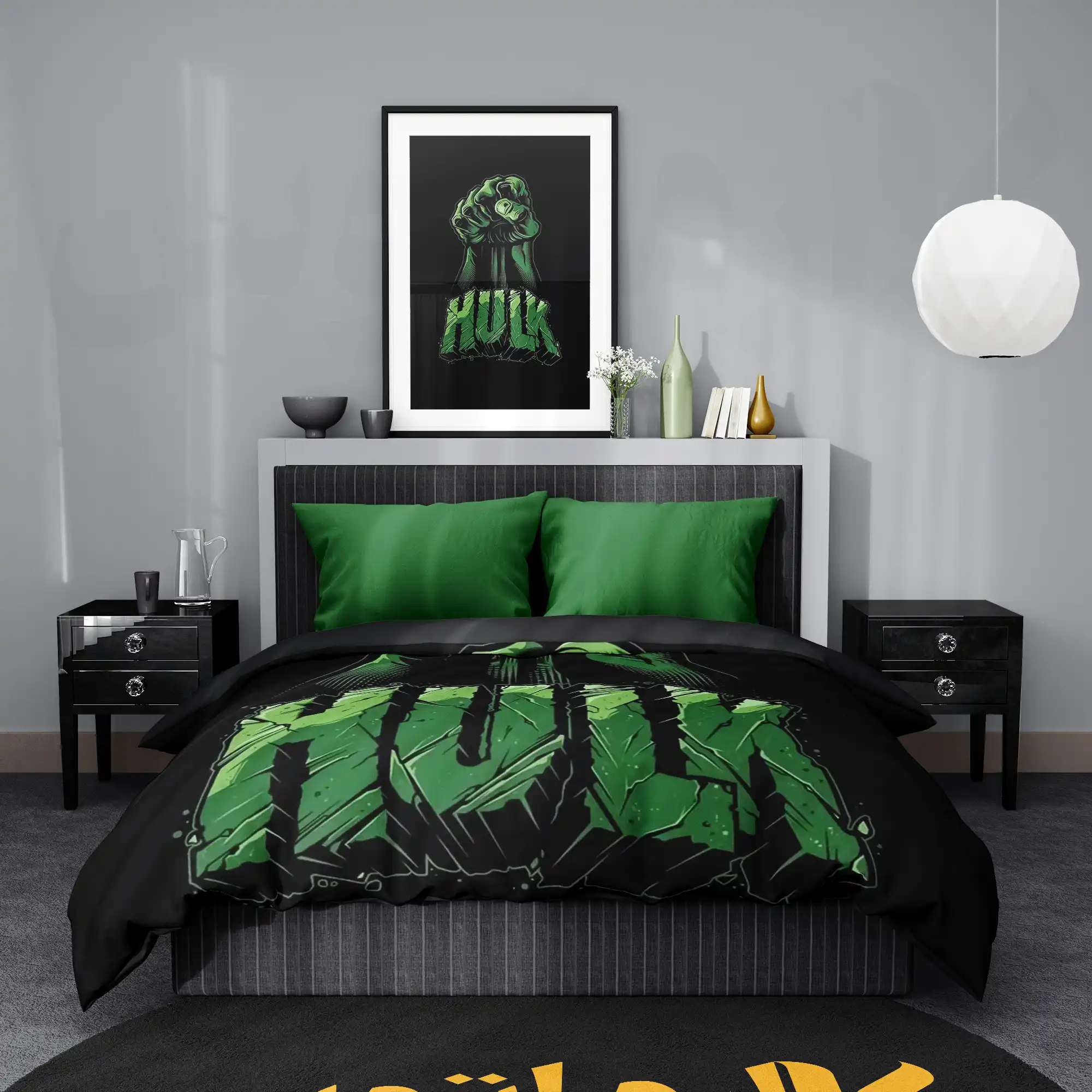 روتختی طرح هالک Hulk کد 1 5,900,000&Nbsp;تومان &Ndash; کارماتوس روتختی طرح هالک Hulk یک و دو نفره کارماتوس